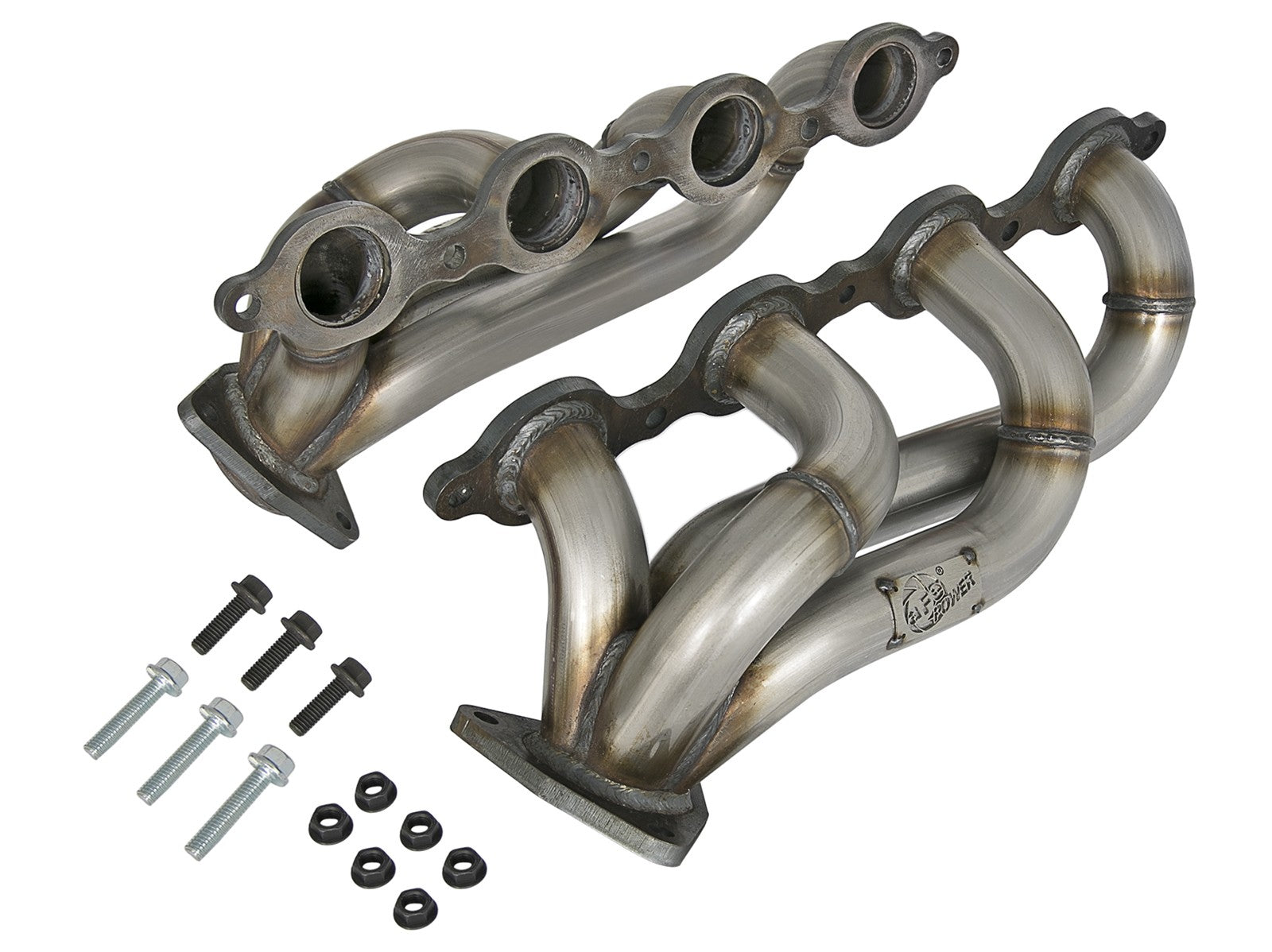 Twisted Steel 409 Stainless Steel Short Tube Header GM Silverado/Sierra 1500 14-18 / Silverado Ld/Sierra Limited 2019 V8-5.3/6.2L aFe Power
