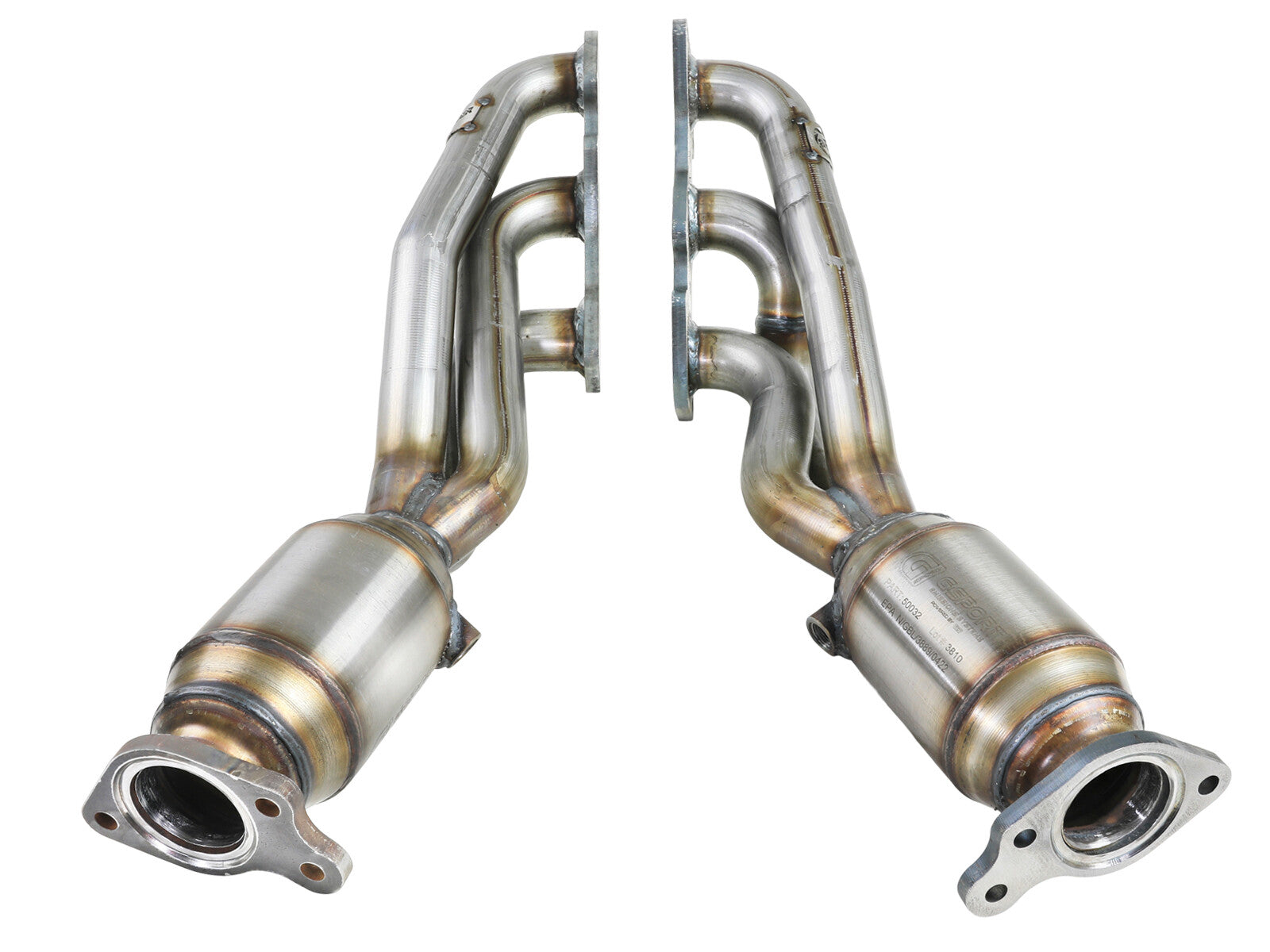 Twisted Steel Header 409 Stainless Steel w/ Cat Toyota Tacoma 05-11 V6-4.0L aFe Power