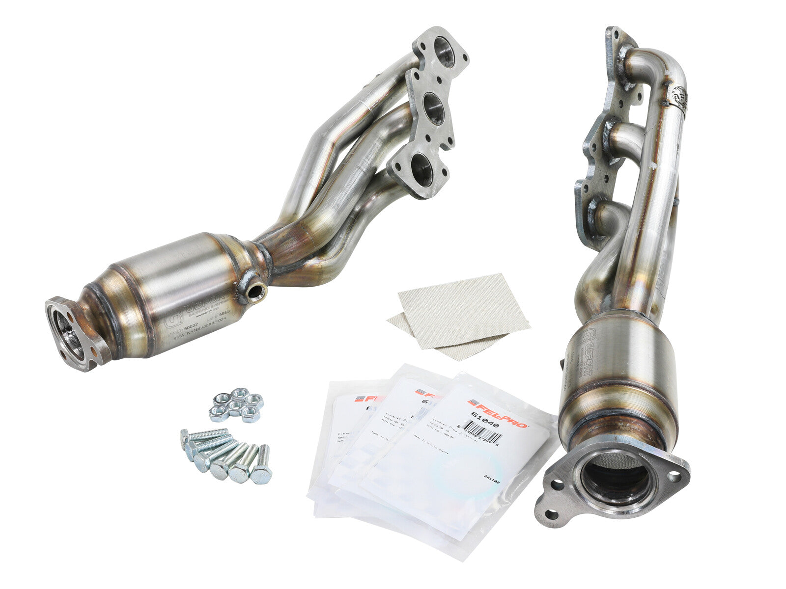 Twisted Steel Header 409 Stainless Steel w/ Cat Toyota Tacoma 05-11 V6-4.0L aFe Power