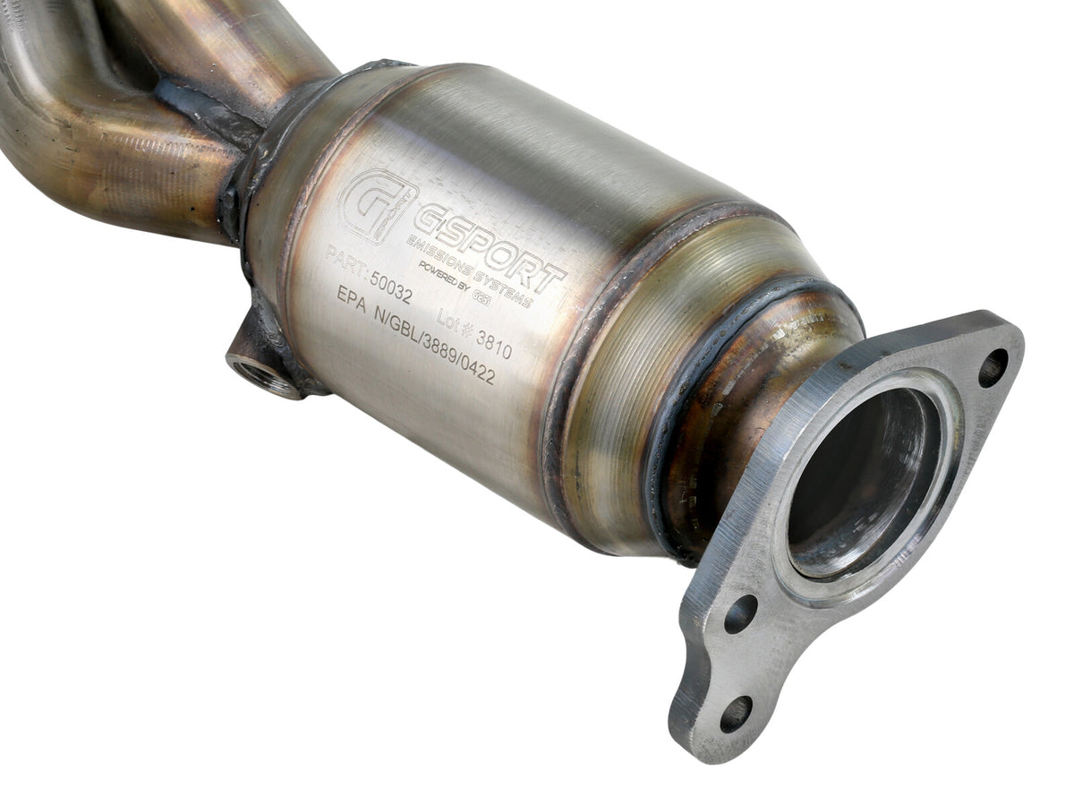 Twisted Steel Header 409 Stainless Steel w/ Cat Toyota Tacoma 05-11 V6-4.0L aFe Power