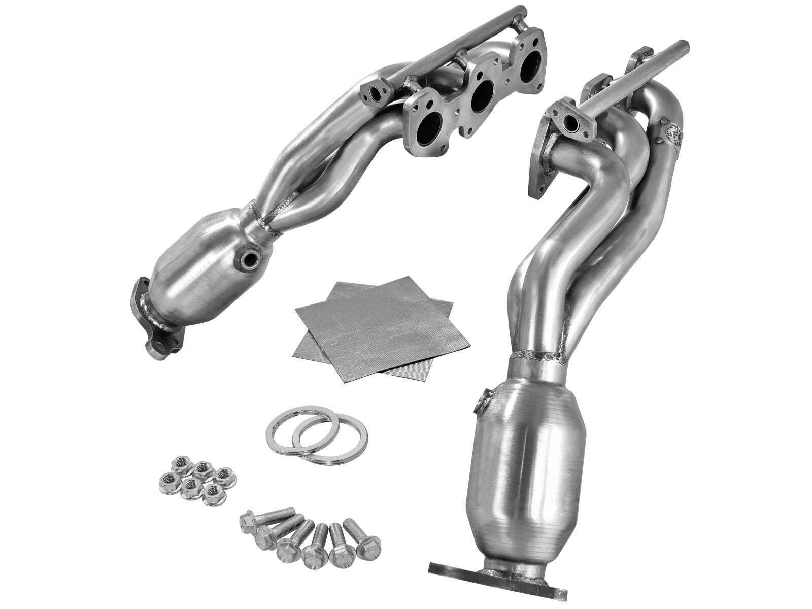 Twisted Steel Header 409 Stainless Steel w/ Cat Toyota Tacoma 12-15 V6-4.0L aFe Power