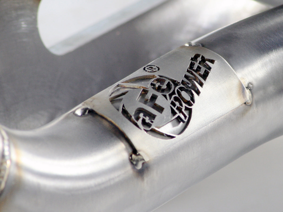 Twisted Steel 409 Stainless Steel Short Tube Header Jeep Wrangler (TJ) 00-06 L6-4.0L aFe Power