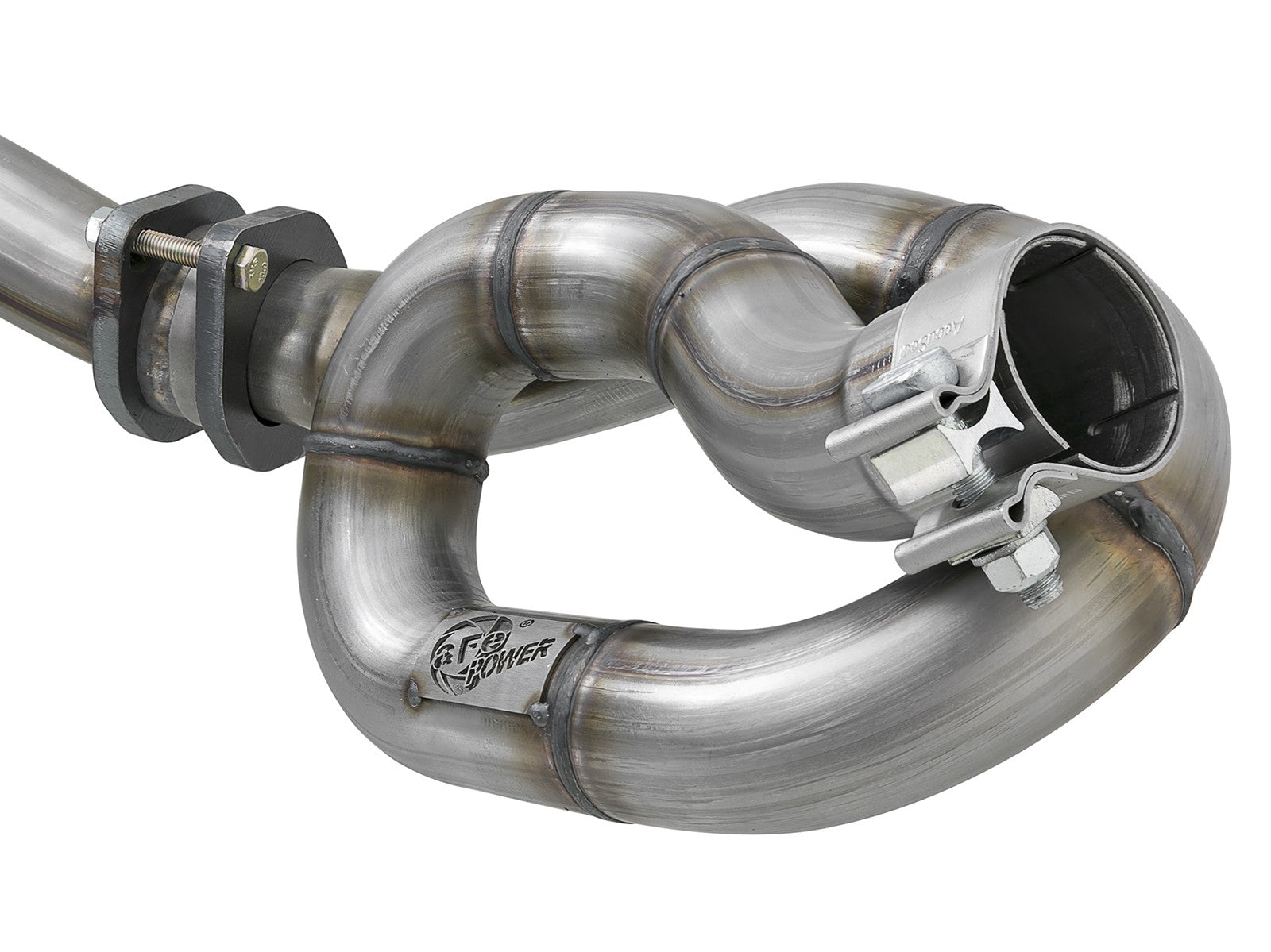 Twisted Steel 409 Stainless Steel Loop-Relocation & Y-Pipe Performance Package Jeep Wrangler (JK) 12-18 V6-3.6L aFe Power