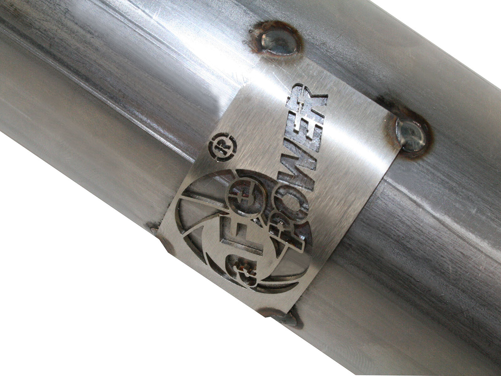Twisted Steel 2-1/2 Inch 409 Stainless Steel Loop-Delete Downpipe Jeep Wrangler (JK) 12-18 V6-3.6L aFe Power