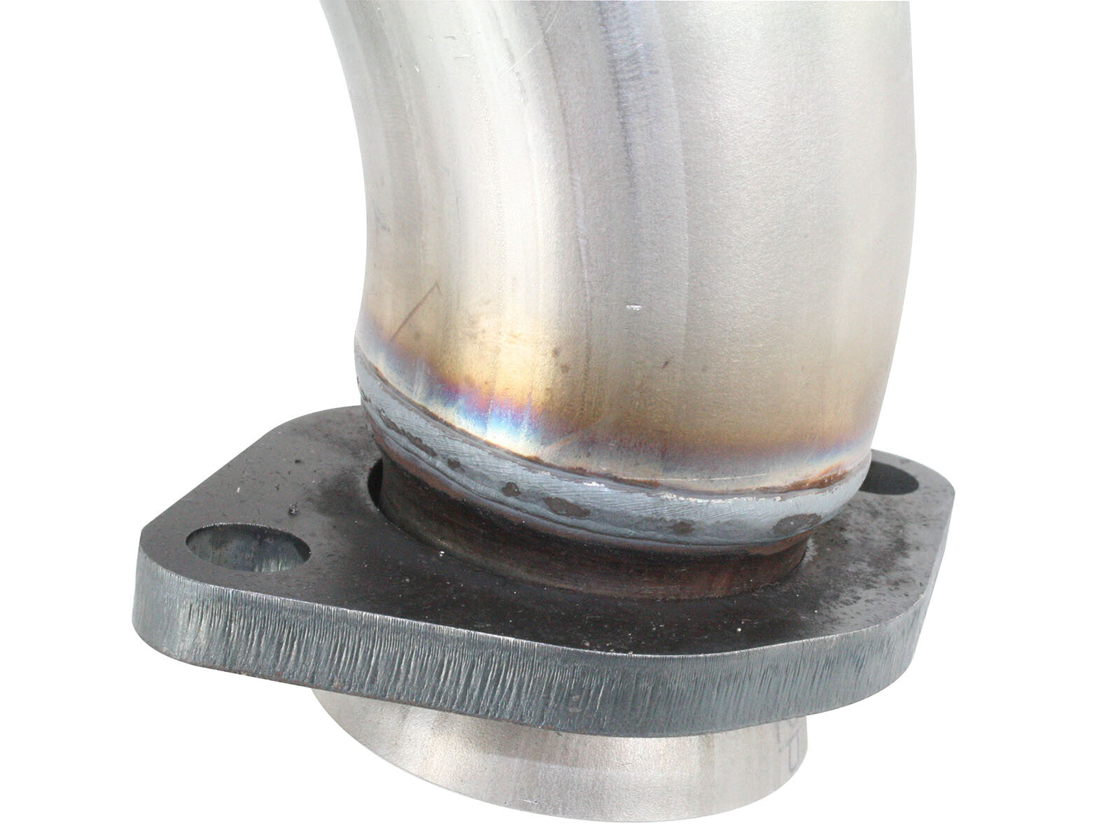 Twisted Steel 2-1/2 Inch 409 Stainless Steel Loop-Delete Downpipe Jeep Wrangler (JK) 12-18 V6-3.6L aFe Power