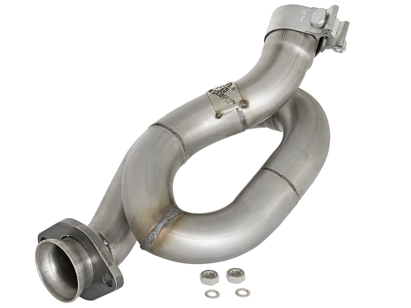 Twisted Steel Loop Relocation Pipe Jeep Wrangler (JK) 12-18 V6-3.6L aFe Power