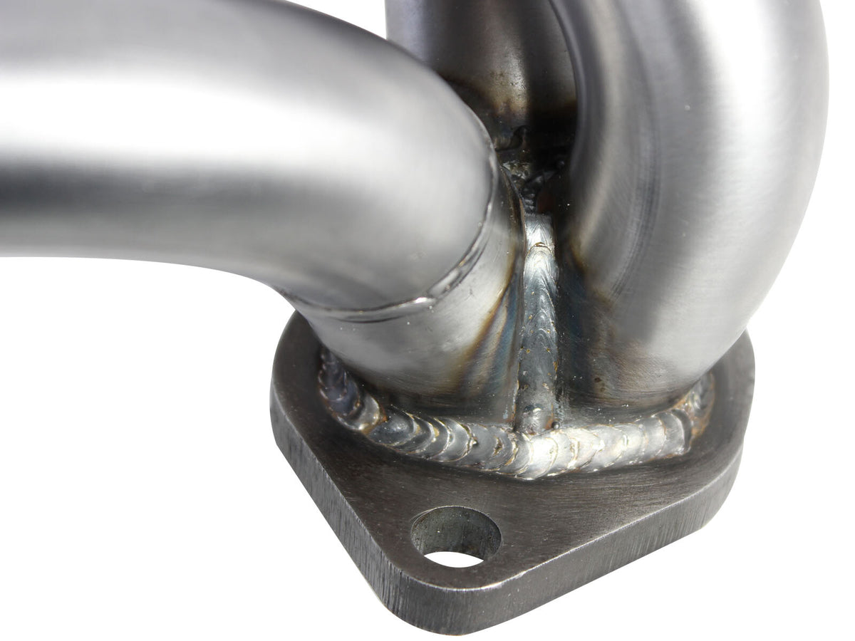 Twisted Steel 409 Stainless Steel Short Tube Header Jeep Wrangler (JK) 07-11 V6-3.8L w/o Gasket Or Seal aFe Power