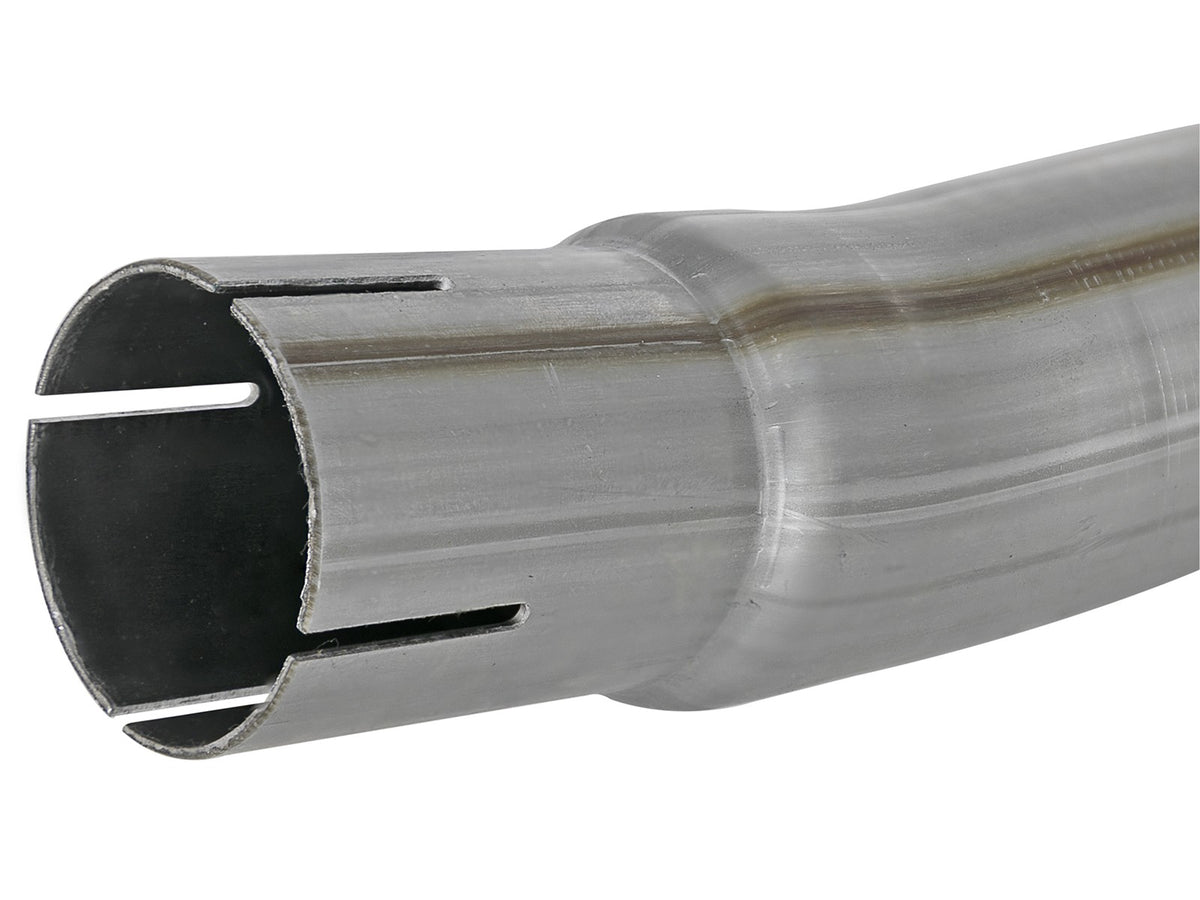 Twisted Steel 2-1/2 Inch 409 Stainless Steel Loop-Delete Downpipe Jeep Wrangler (Jl) 18-26/ Gladiator (Jt) 20-26 V6-3.6L aFe Power