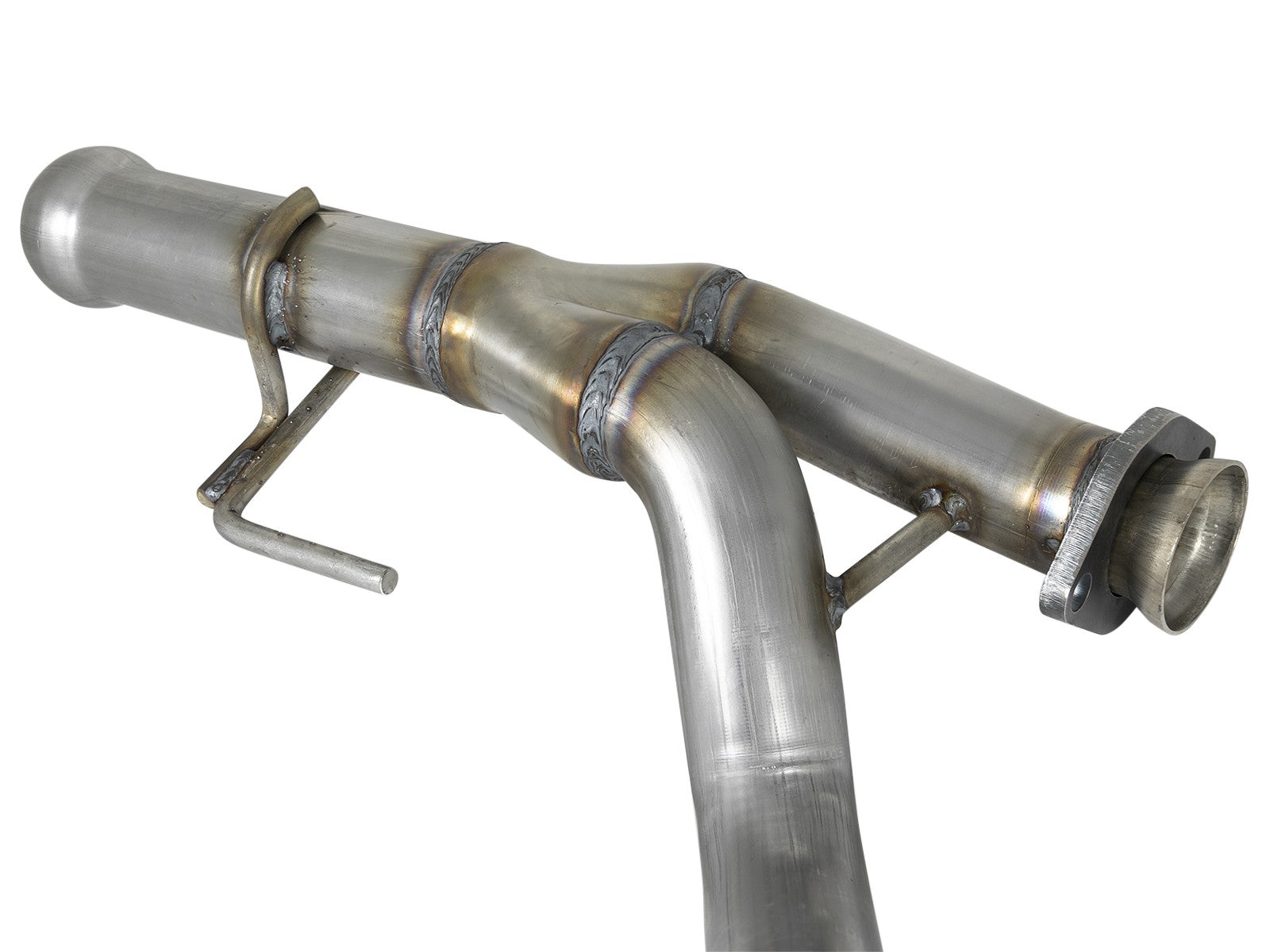 Twisted Steel 2-1/4 Inch to 2-1/2 Inch 409 Stainless Steel Street Series Y-Pipe Jeep Wrangler (Jl) 18-26/ Gladiator (Jt) 20-26 V6-3.6L aFe Power