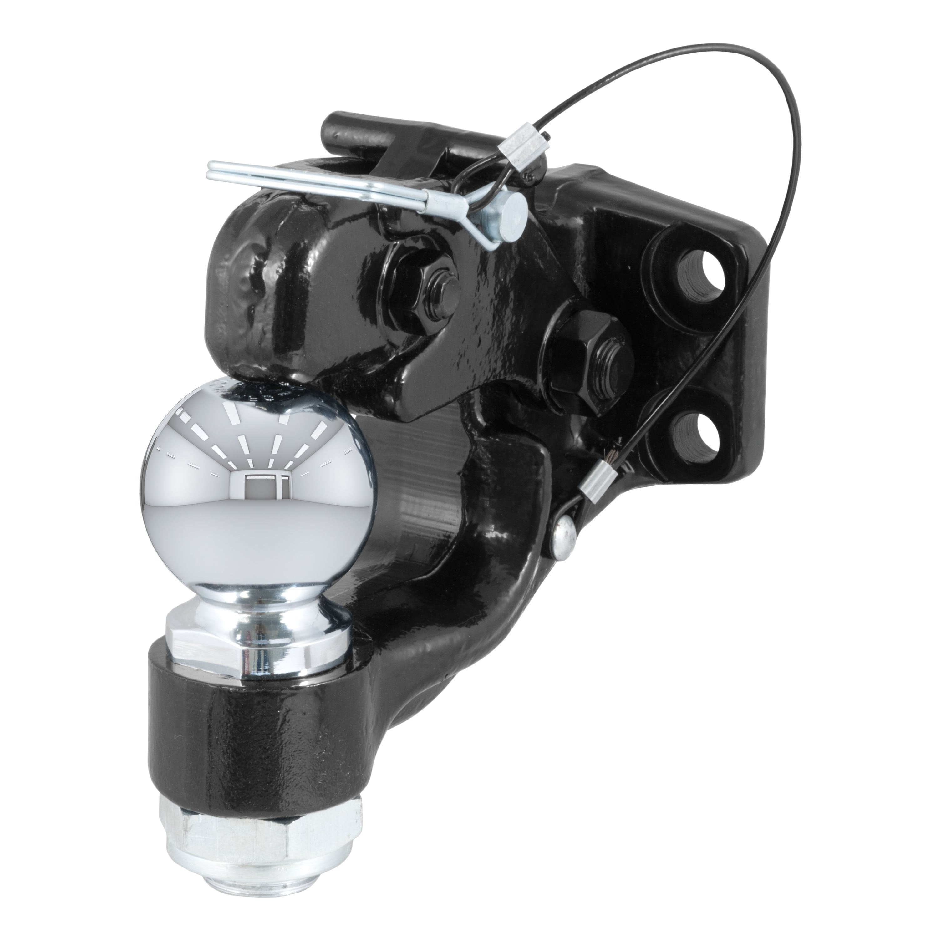 CURT Pintle Hitch with 2-5/16-Inch Trailer Ball, 16,000 lbs, Mount Required Model 48200