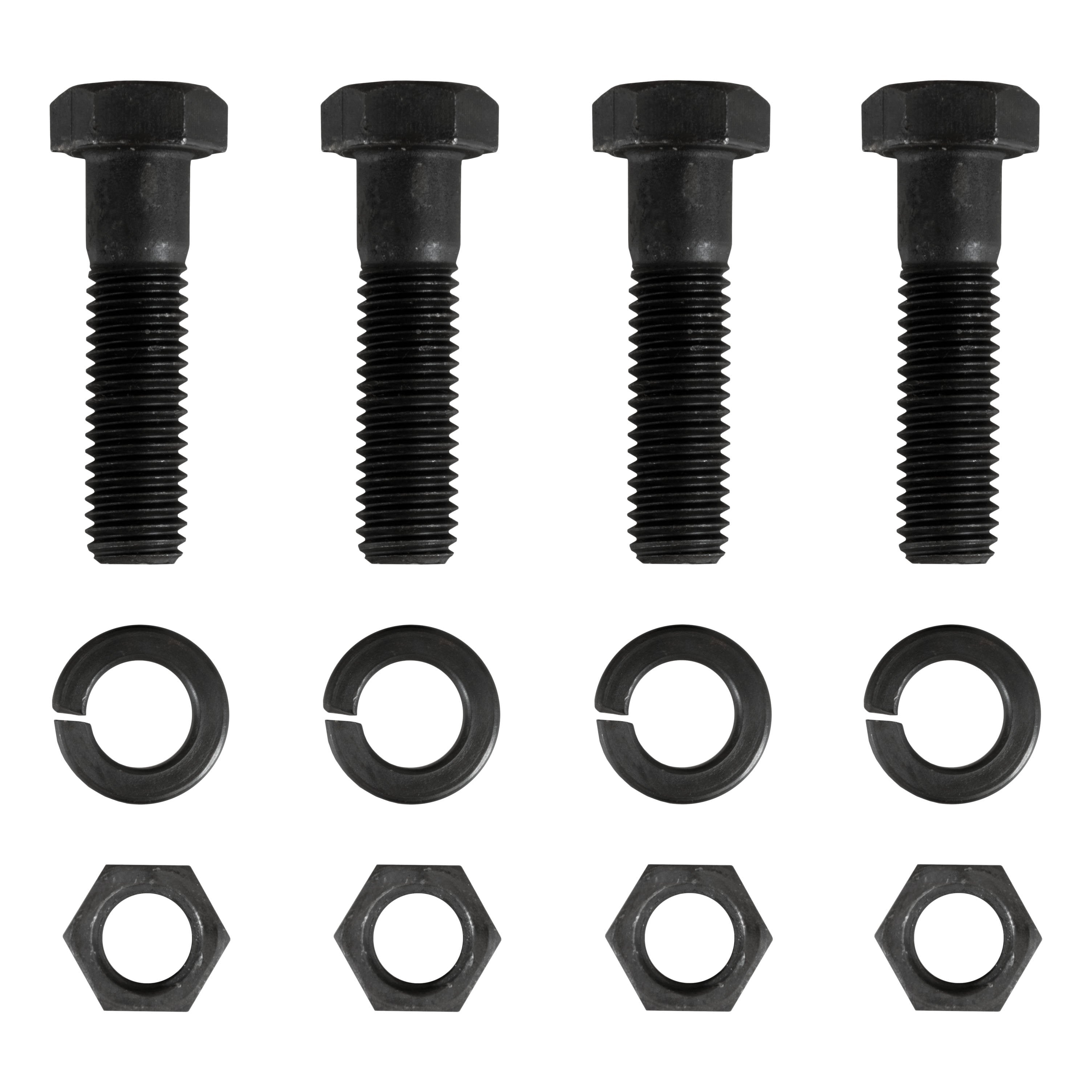 CURT Pintle Hook Hitch 60,000 lbs, Fits 2-1/2 to 3-Inch Lunette Ring, Direct Mount Only Model 48231