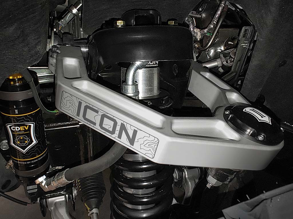 2021-2023 Ford Bronco Billet Upper Control Arm/Delta Joint Pro Kit Icon Vehicle Dynamics