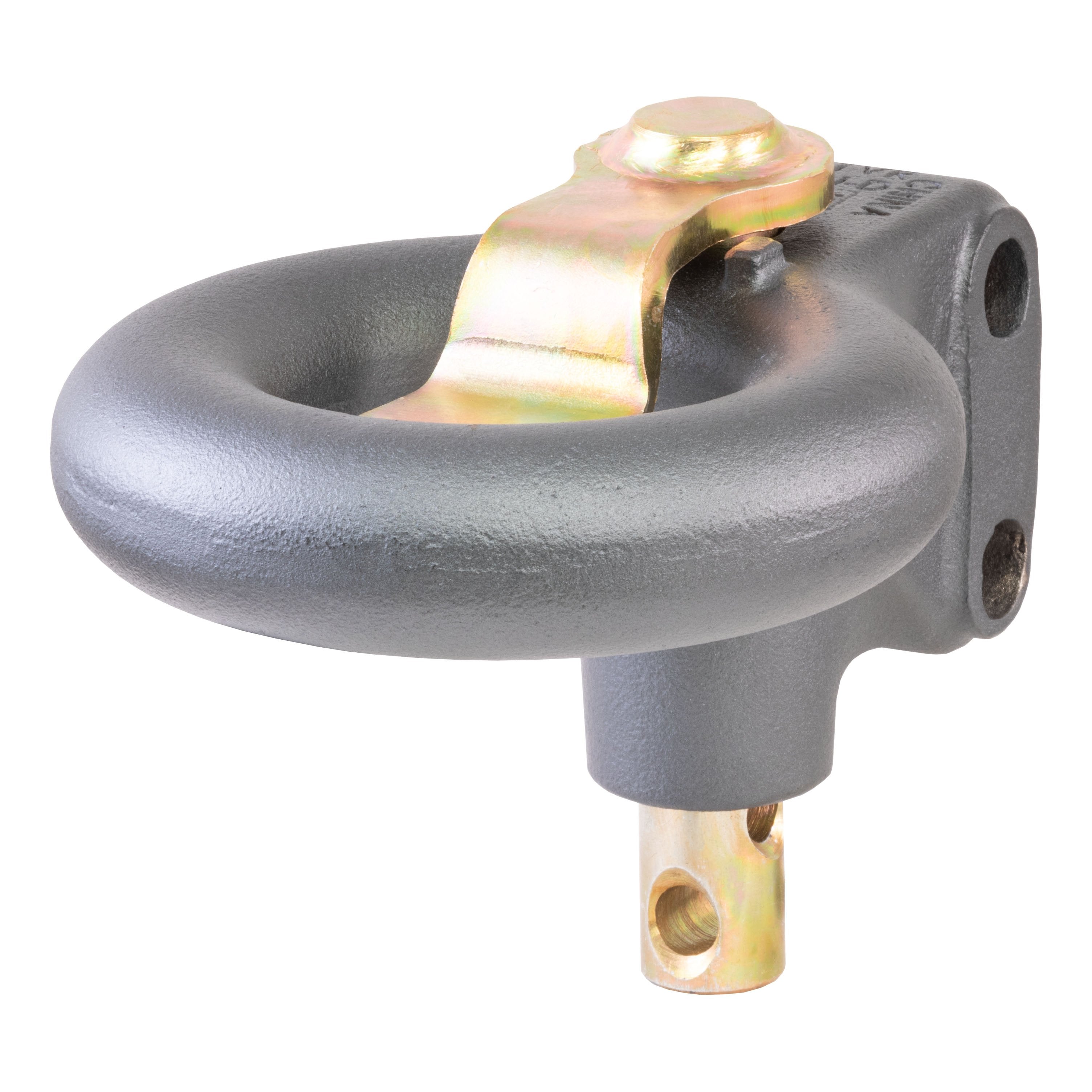 CURT SecureLatch Channel-Style Lunette Ring, 25,000 Pounds, 3-Inch ID Model 48625