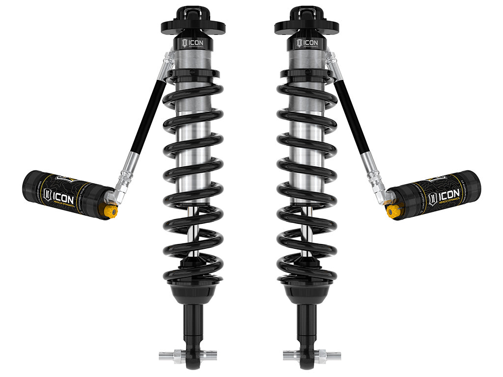 2021-2023 Ford Bronco Front 1.5-4 Inch Lift V.S. 2.5 Series Coilover Kit Remote Reservoir W/ CDCV Icon Vehicle Dynamics