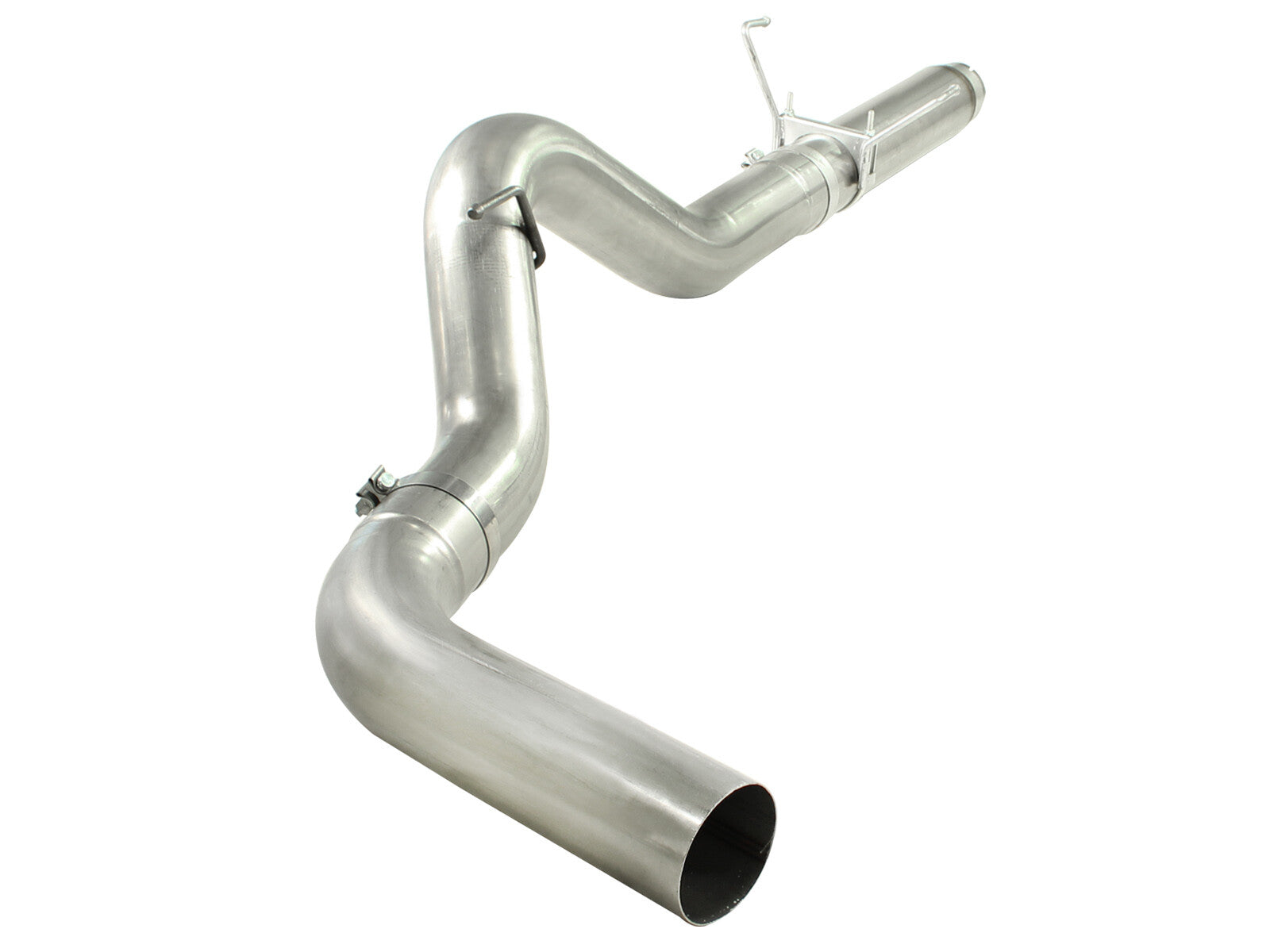 Atlas 5 Inch Aluminized Steel Dpf-Back Exhaust System Dodge Diesel Trucks 07.5-12 L6-6.7L (td) aFe Power