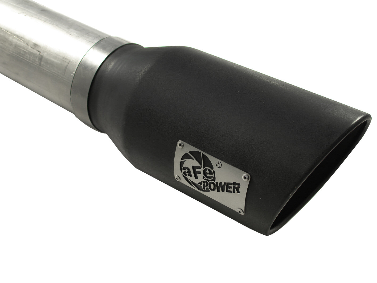 Atlas 5 Inch Aluminized Steel Dpf-Back Exhaust System w/Tip Dodge Diesel Trucks 07.5-12 L6-6.7L (td) aFe Power