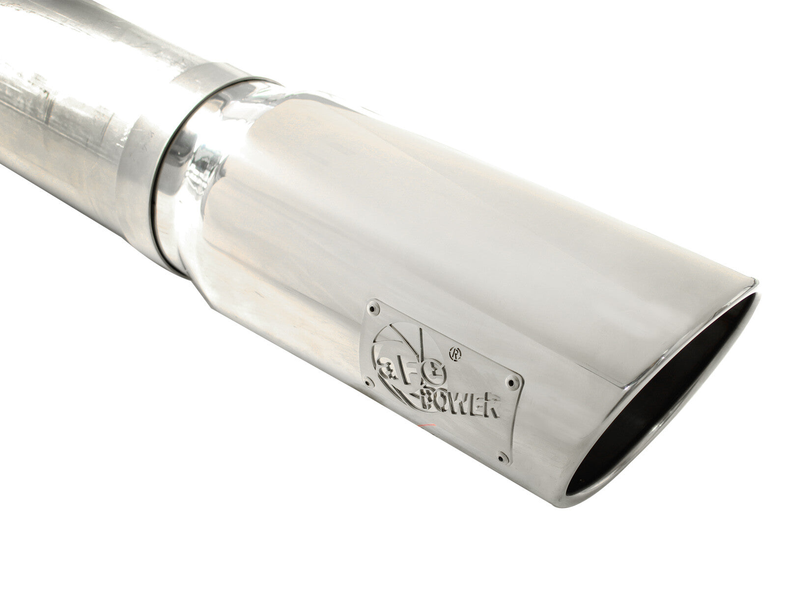 Atlas 5 Inch Aluminized Steel Dpf-Back Exhaust System w/Tip Dodge Diesel Trucks 07.5-12 L6-6.7L (td) aFe Power