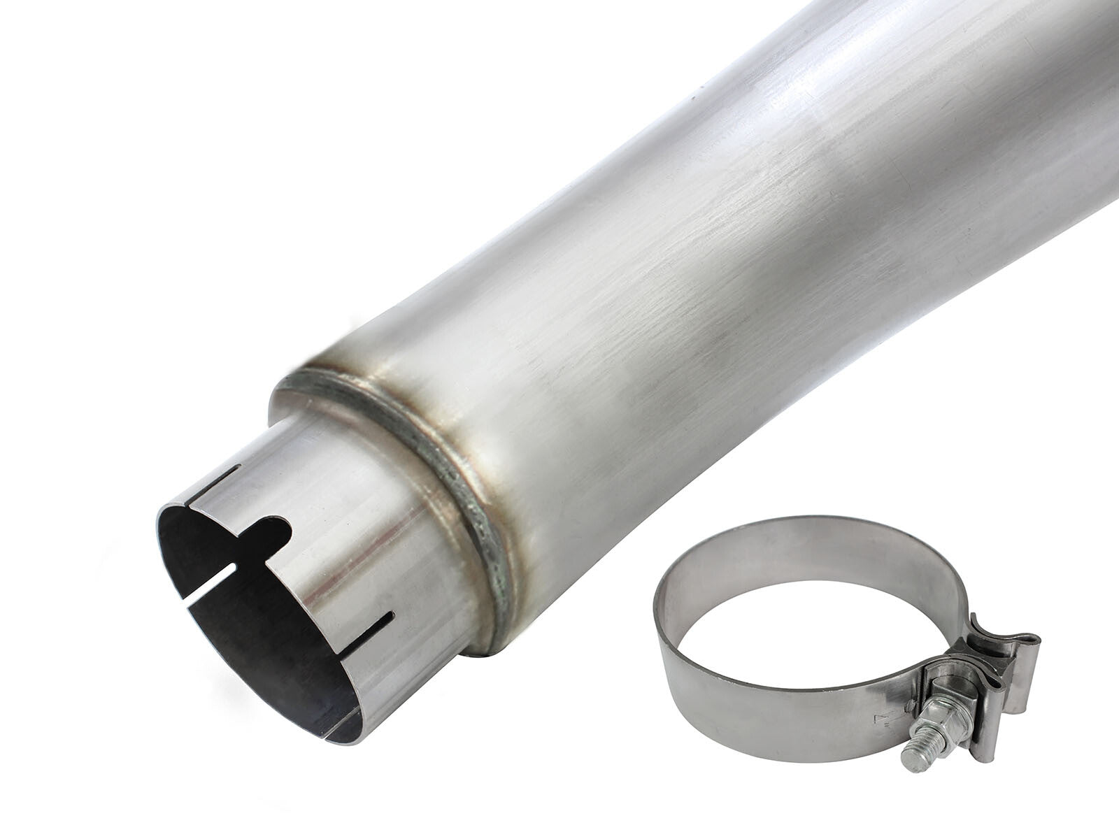 Atlas 5 Inch Aluminized Steel Dpf-Back Exhaust System w/Polished Tip Dodge Ram Diesel Trucks 13-18 L6-6.7L (td) Leaf/Coil Spring Suspension aFe Power