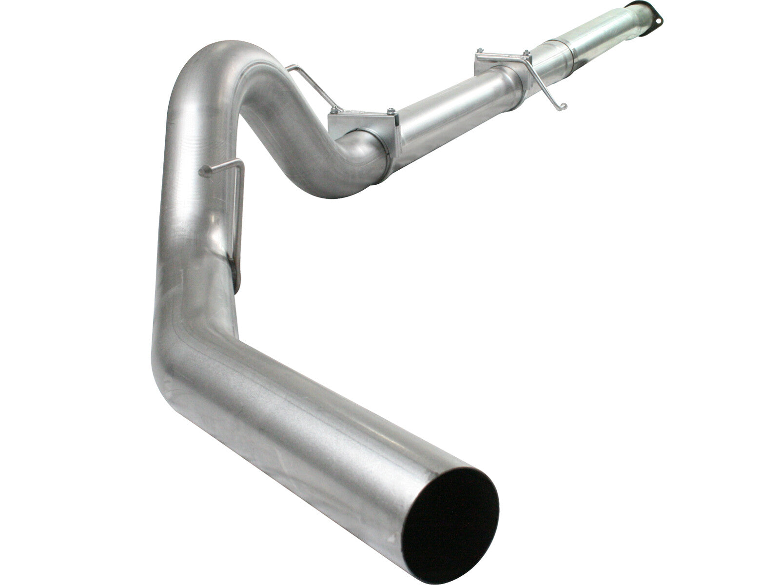 Atlas 4 Inch Aluminized Steel Cat-Back Exhaust System w/o Muffler Ford F-150 11-14 V6-3.5L (tt) aFe Power