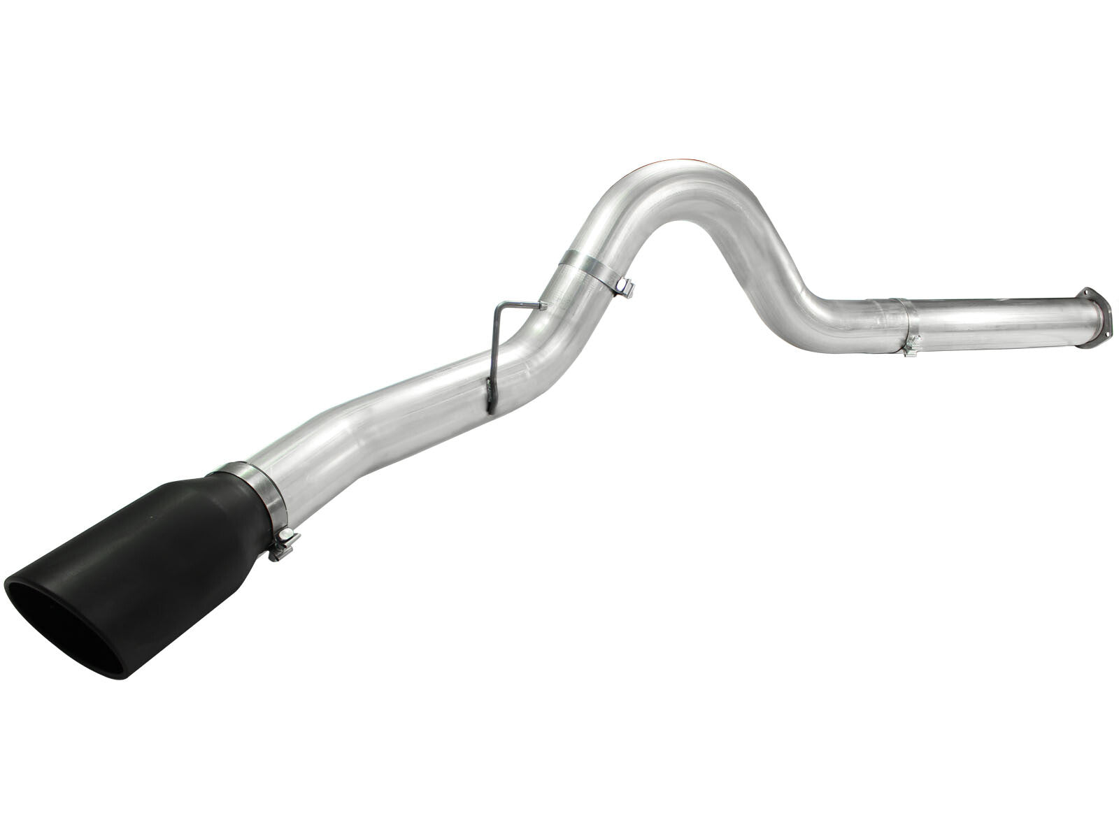 Atlas 5 Inch Aluminized Steel Dpf-Back Exhaust System w/ Tip Ford Diesel Trucks 11-14 V8-6.7L (td) aFe Power