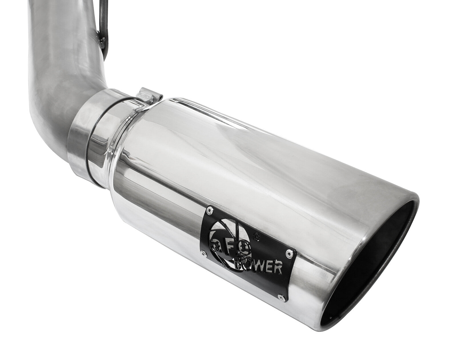 Atlas 4 Inch Aluminized Steel Dpf-Back Exhaust System w/ Tip Ford Diesel Trucks 11-14 V8-6.7L (td) aFe Power