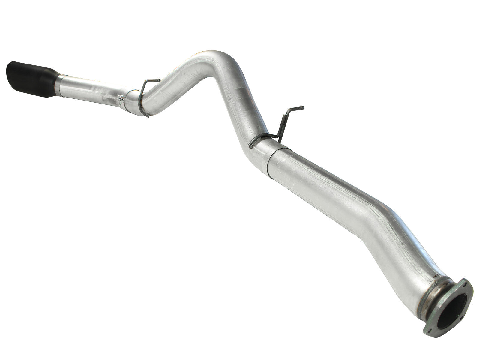 Atlas 5 Inch Aluminized Steel Dpf-Back Exhaust System w/Tip GM Diesel Trucks 07.5-10 V8-6.6L (td) Lmm aFe Power