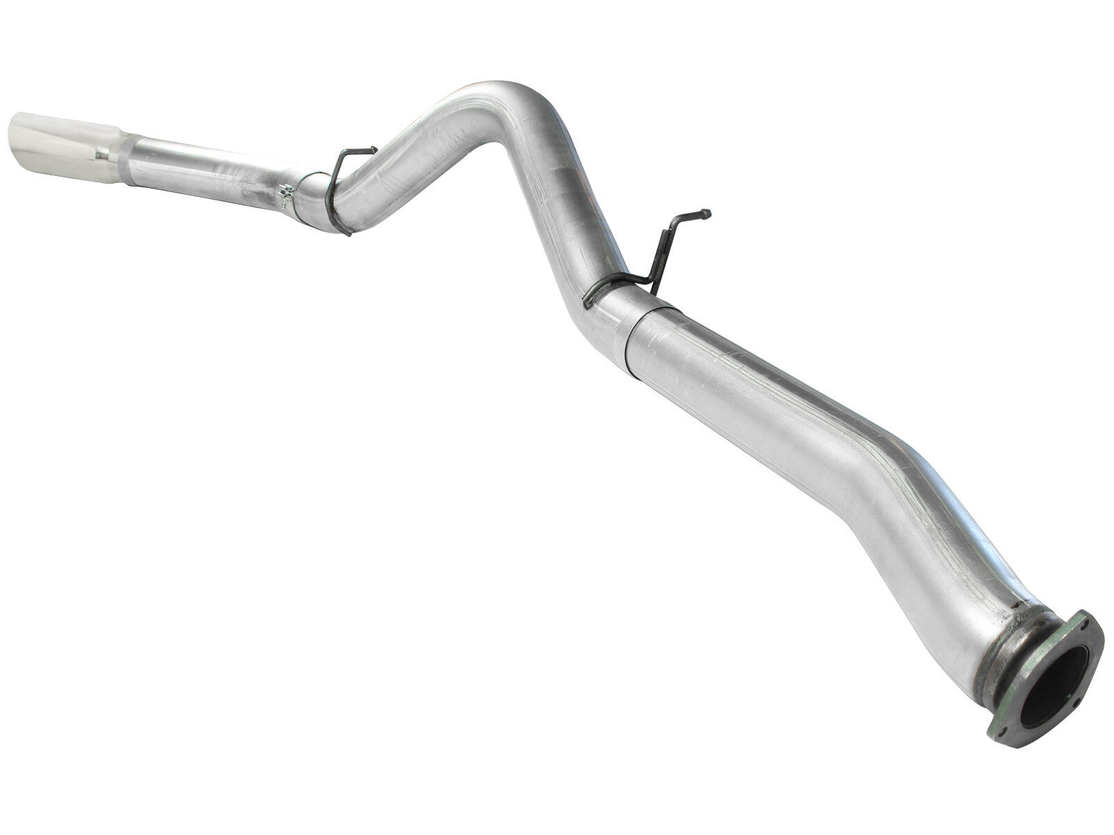 Atlas 5 Inch Aluminized Steel Dpf-Back Exhaust System w/Tip GM Diesel Trucks 07.5-10 V8-6.6L (td) Lmm aFe Power