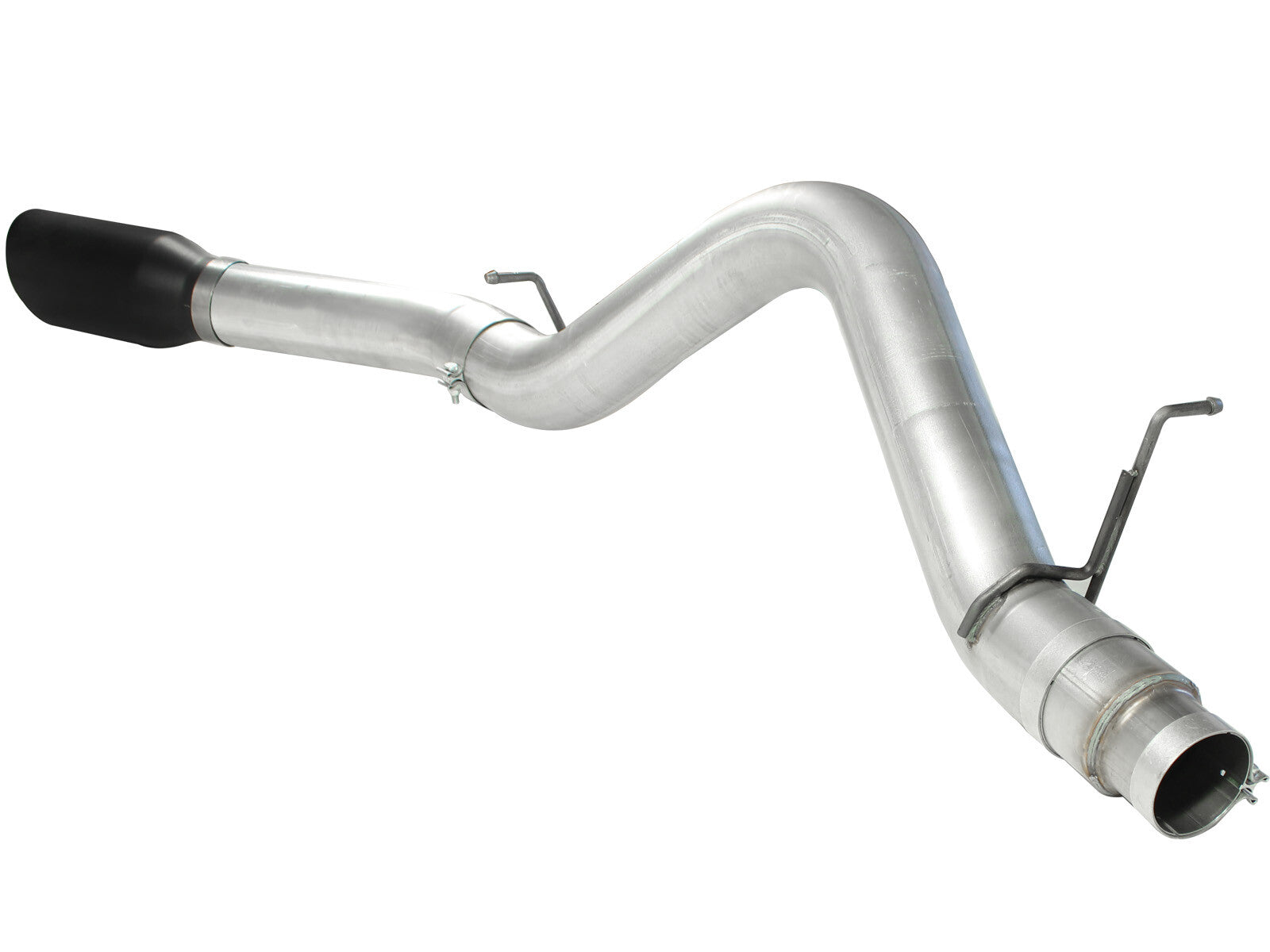 Atlas 5 Inch Aluminized Steel Dpf-Back Exhaust System w/ Tip GM Diesel Trucks 11-16 V8-6.6L (td) Lml aFe Power