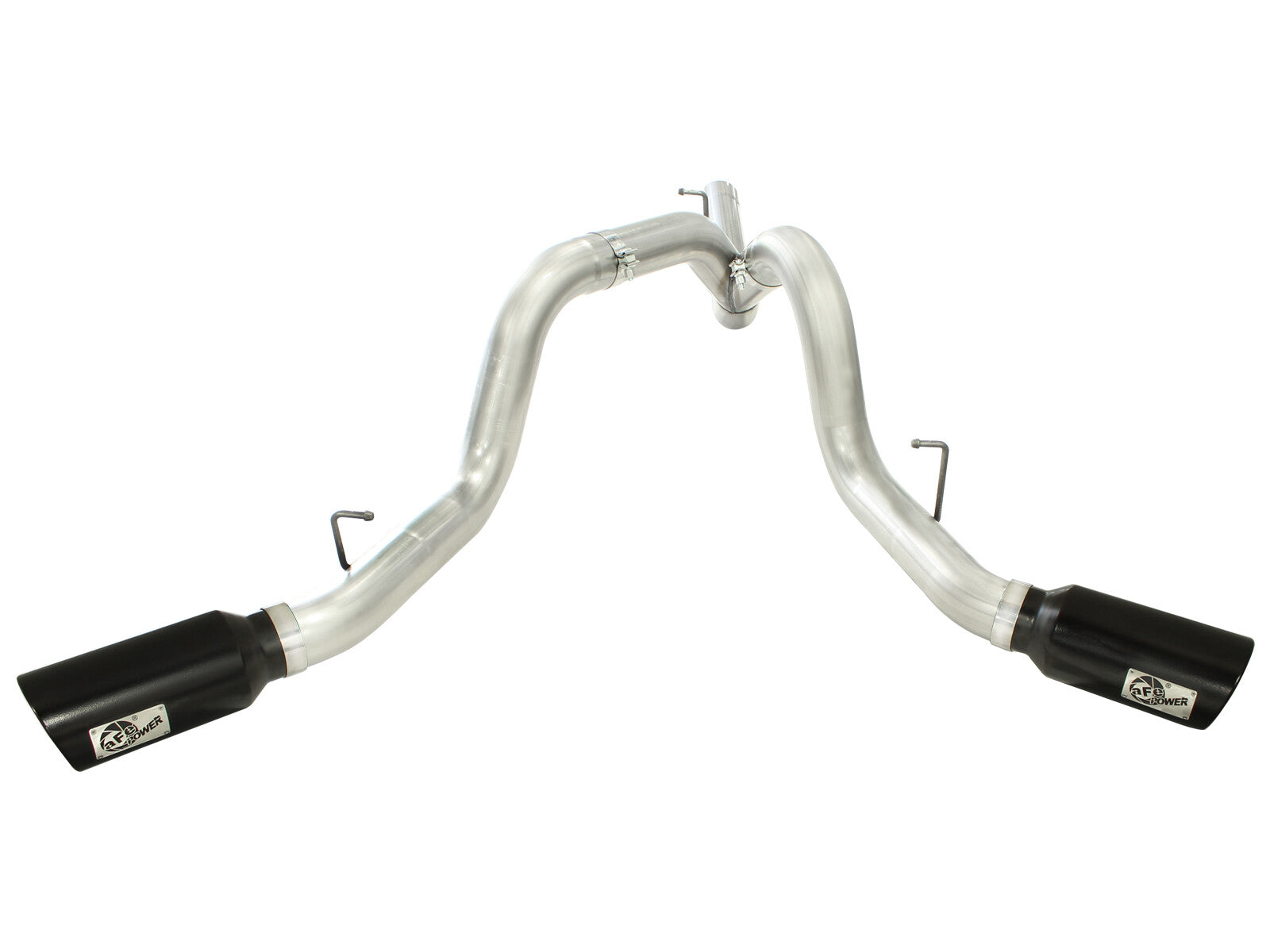 Atlas 4 Inch Aluminized Steel Dpf-Back Exhaust System w/ Tip GM Diesel Trucks 11-16 V8-6.6L (td) Lml aFe Power