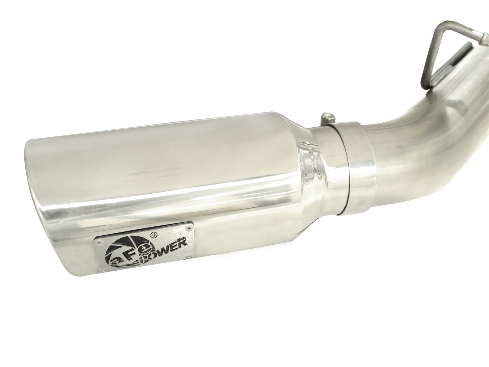 Atlas 4 Inch Aluminized Steel Dpf-Back Exhaust System w/ Tip GM Diesel Trucks 11-16 V8-6.6L (td) Lml aFe Power