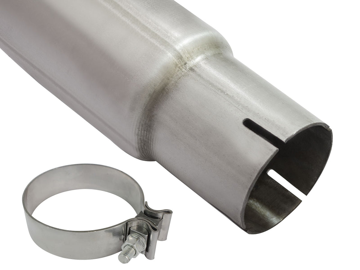 Atlas 3-1/2 Inch Aluminized Steel Dpf-Back Exhaust System w/Polished Tip GM Colorado/Canyon 16-22 L4-2.8L (td) Lwn aFe Power