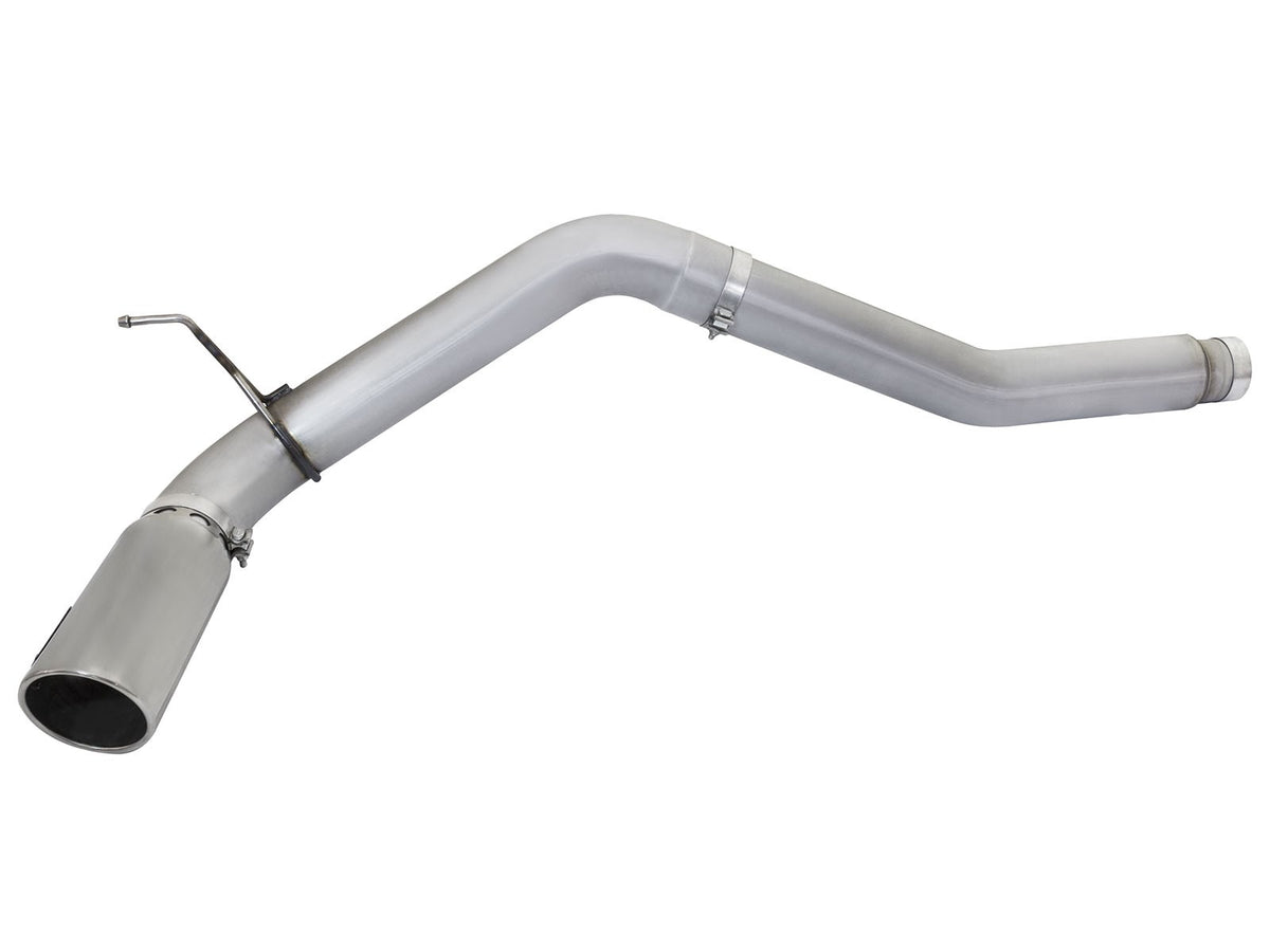 Atlas 5 Inch Aluminized Steel Dpf-Back Exhaust System w/ Polished Tip Nissan Titan Xd 16-19 V8-5.0L (td) aFe Power
