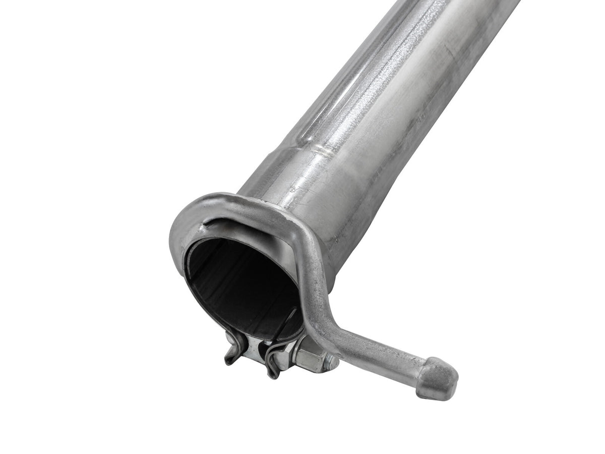 Scorpion 2-1/2 Inch Aluminized Steel Cat-Back Hi-Tuck Exhaust System Jeep Wrangler (JK) 2 Door 07-18 V6-3.6L/3.8L aFe Power