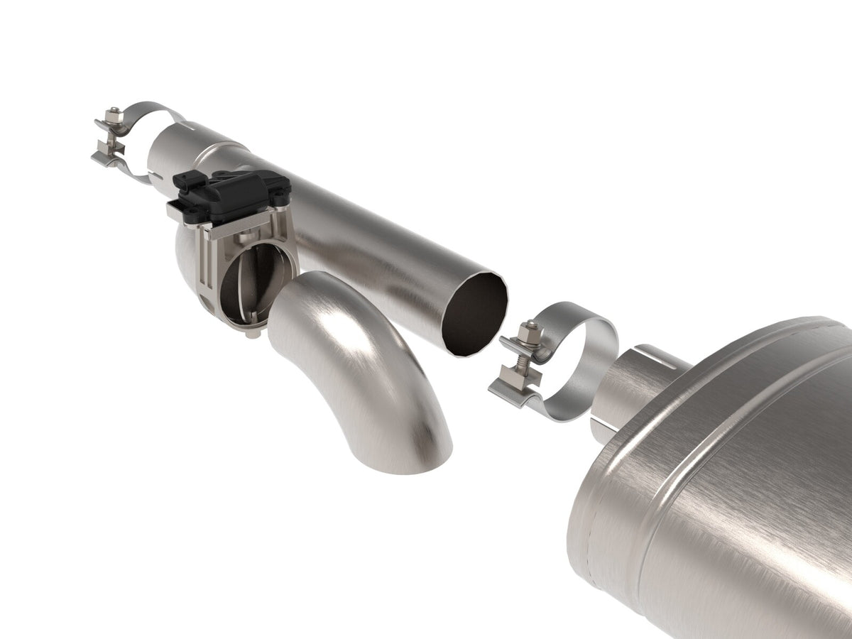 Gemini Xv 3 Inch 304 Stainless Steel Cat-Back Exhaust System w/ Cut-Out Black Dodge/Ram 1500 09-18/Ram 1500 Classic 19-24 V8-5.7L Hemi aFe Power