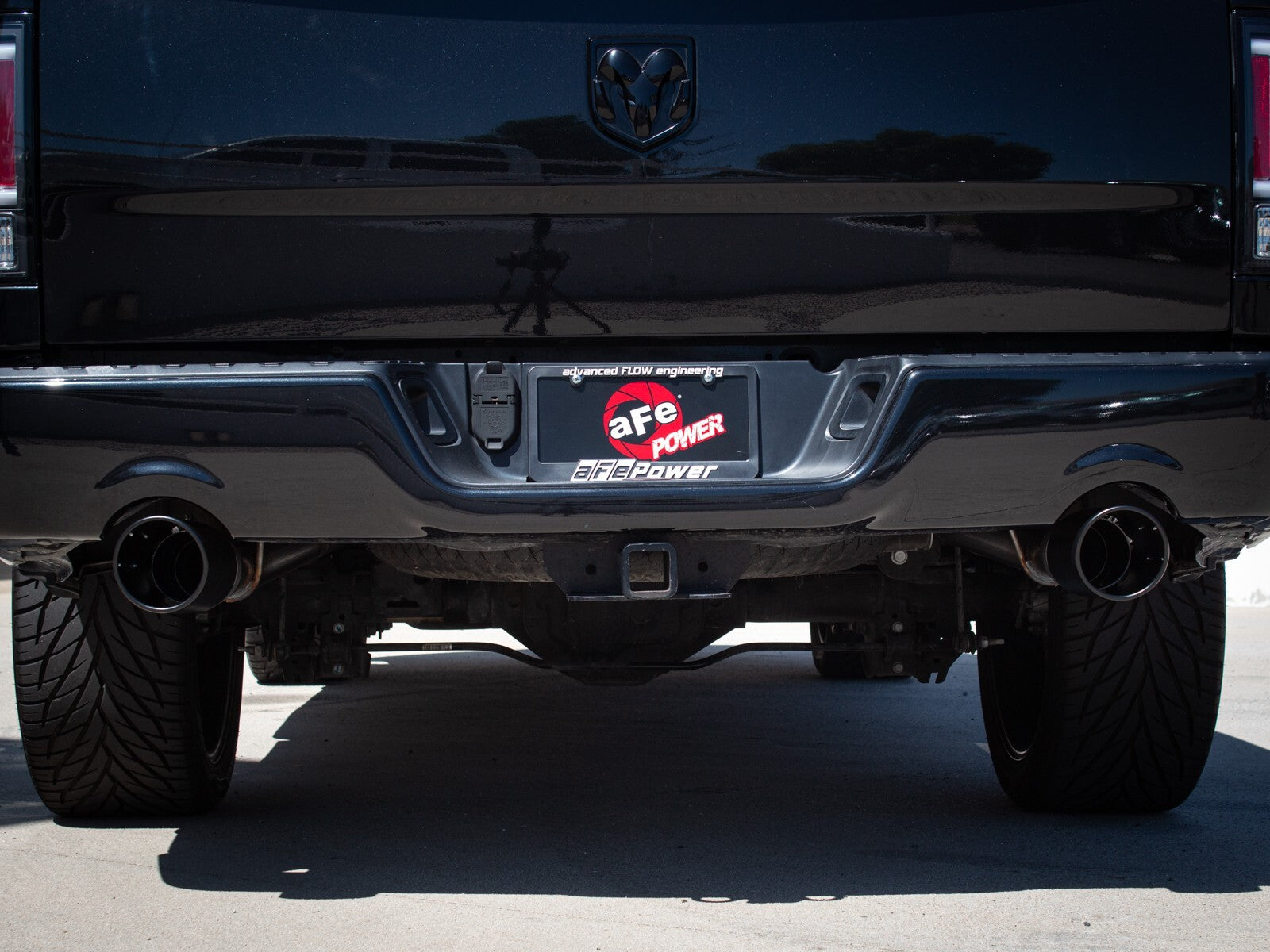 Gemini Xv 3 Inch 304 Stainless Steel Cat-Back Exhaust System w/ Cut-Out Dodge/Ram 1500 09-18/Ram 1500 Classic 19-24 V8-5.7L Hemi aFe Power