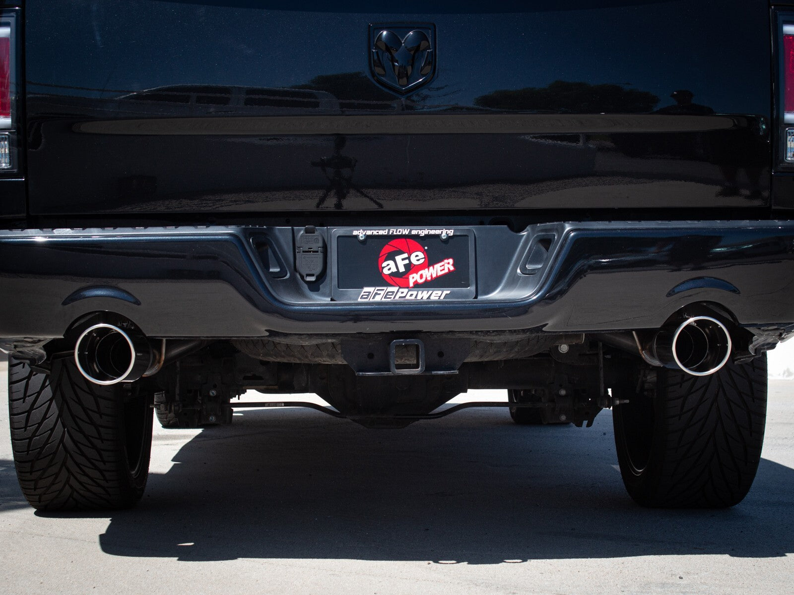 Gemini Xv 3 Inch 304 Stainless Steel Cat-Back Exhaust System w/ Cut-Out Dodge/Ram 1500 09-18/Ram 1500 Classic 19-24 V8-5.7L Hemi aFe Power