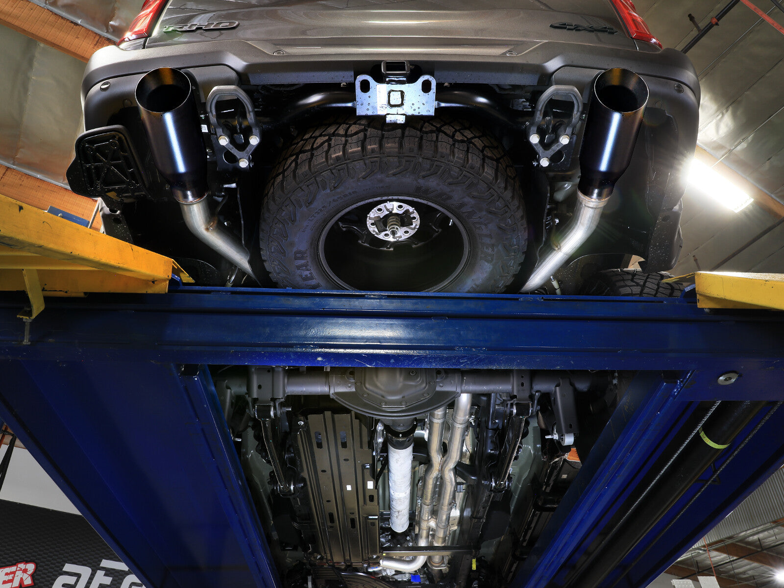 Vulcan Series 3 Inch to 3-1/2 Inch Stainless Steel Cat-Back Exhaust System Ram 1500 Rho 25-26 L6-3.0L (tt) aFe Power