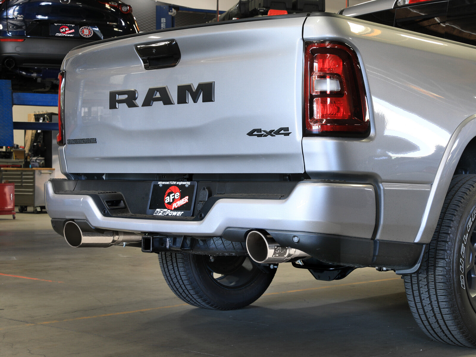 Vulcan Series 3 Inch 304 Stainless Steel Cat-Back Exhaust System w/ Tips Ram 1500 25-26 L6-3.0L (tt) aFe Power