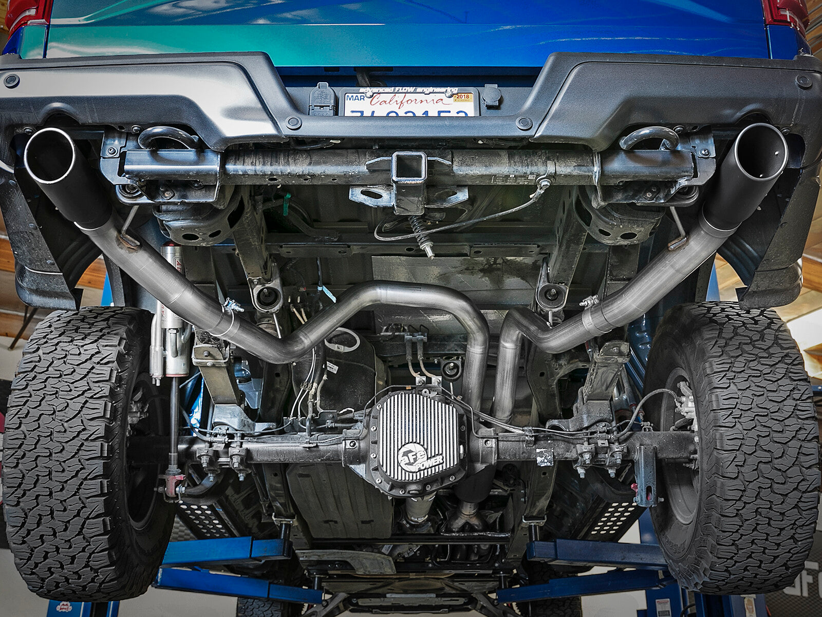 Rebel Series Cat-Back Exhaust System w/ Tip Ford F-150 Raptor 17-20/F-150 Limited 19-20 V6-3.5L (tt) aFe Power