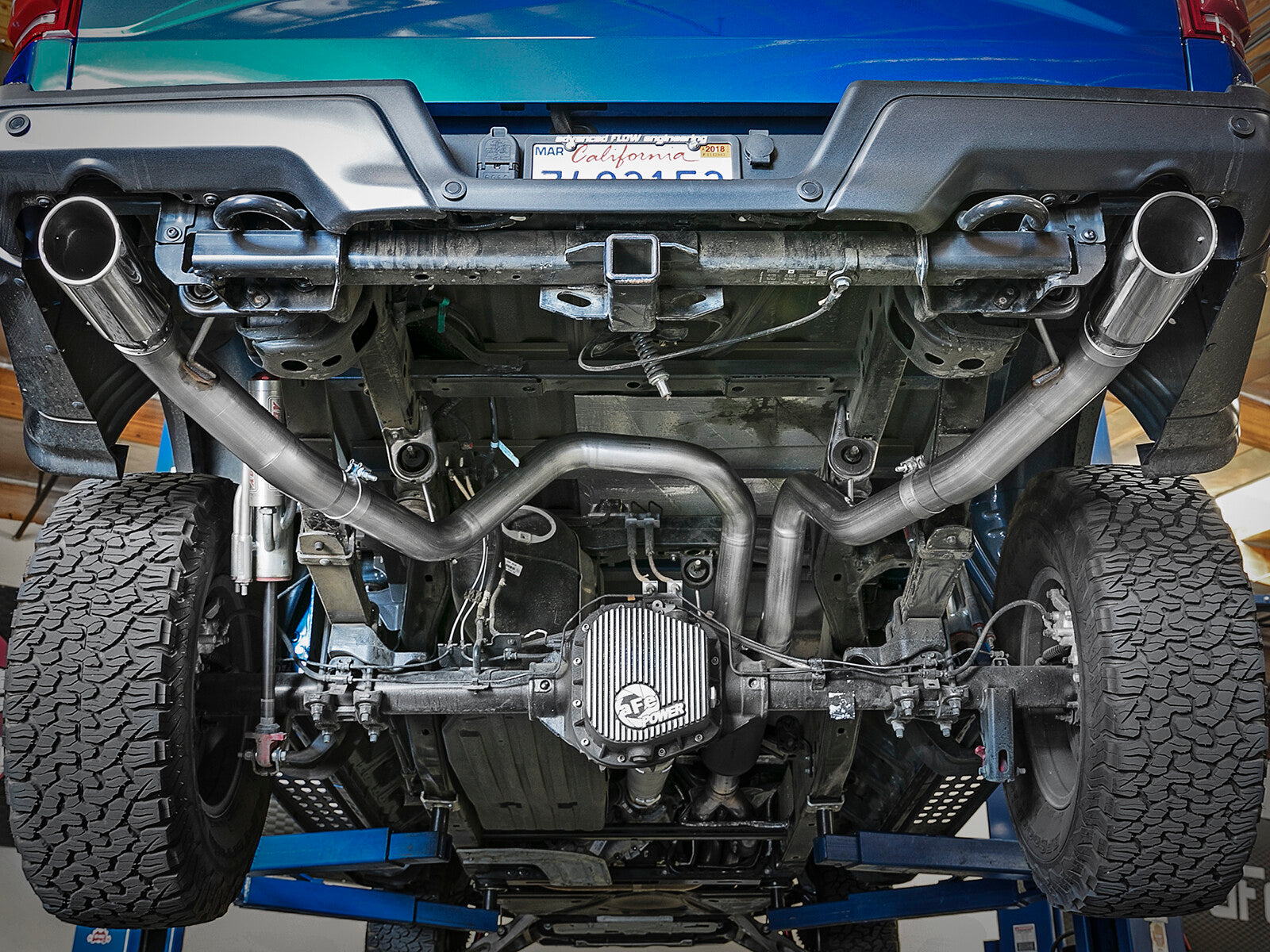 Rebel Series Cat-Back Exhaust System w/ Tip Ford F-150 Raptor 17-20/F-150 Limited 19-20 V6-3.5L (tt) aFe Power