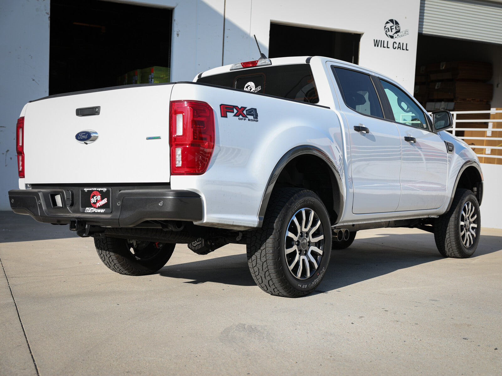 Rebel Series 3 Inch 304 Stainless Steel Cat-Back Exhaust System w/ Polished Tips Ford Ranger 19-23 L4-2.3L (t) Throaty Exhaust Tone aFe Power