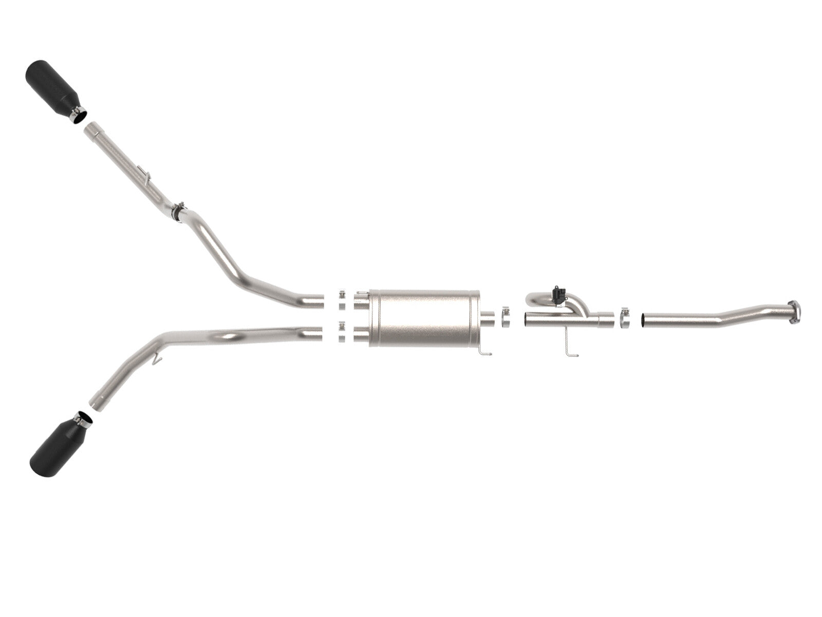 Gemini Xv 3 Inch 304 Stainless Steel Cat-Back Exhaust System w/ Cut-Out Ford F-150 15-20 V6-2.7L (tt)/3.5L (tt)/V8-5.0L aFe Power