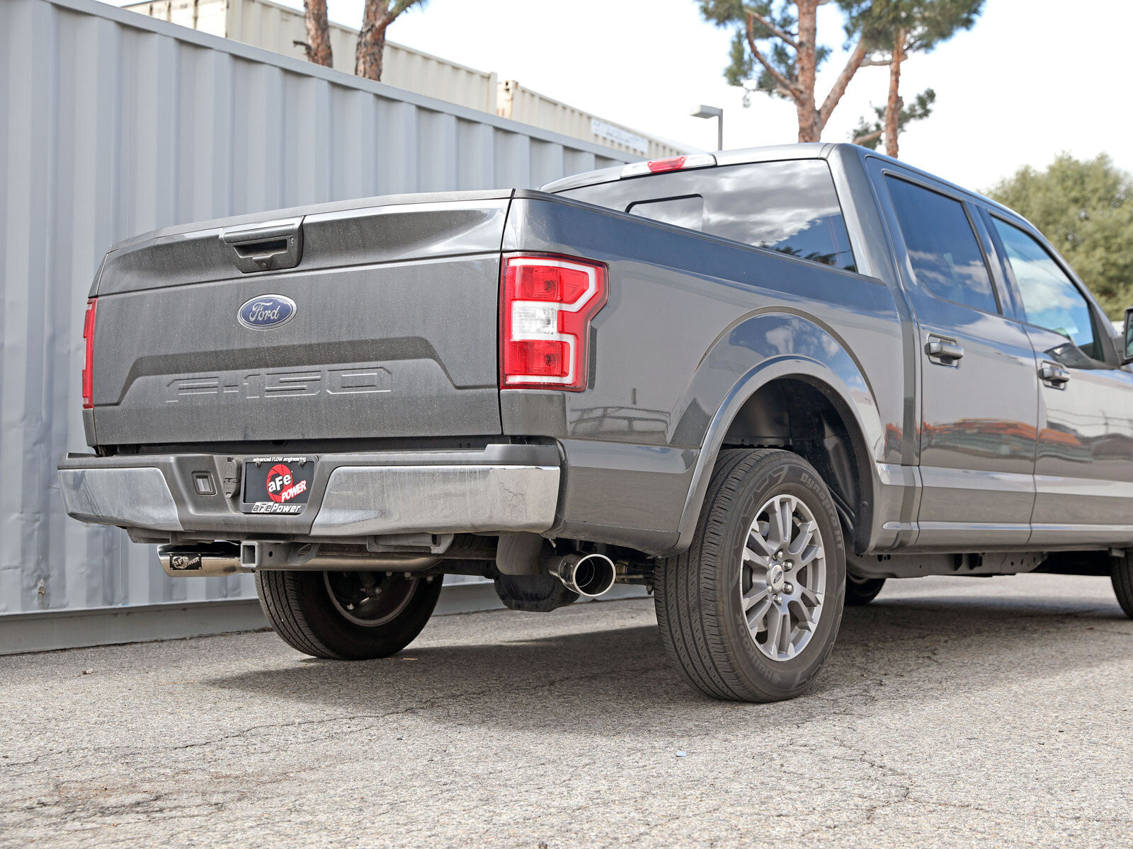 Gemini Xv 3 Inch 304 Stainless Steel Cat-Back Exhaust System w/ Cut-Out Ford F-150 15-20 V6-2.7L (tt)/3.5L (tt)/V8-5.0L aFe Power