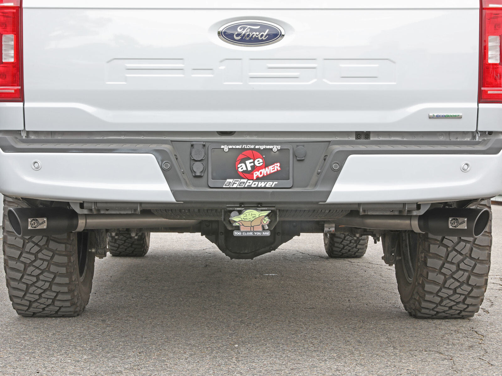 Gemini Xv 3 Inch 304 Stainless Steel Cat-Back Exhaust System w/ Cut-Out Ford F-150 21-26 V6-2.7L (tt)/3.5L (tt)/V8-5.0L aFe Power