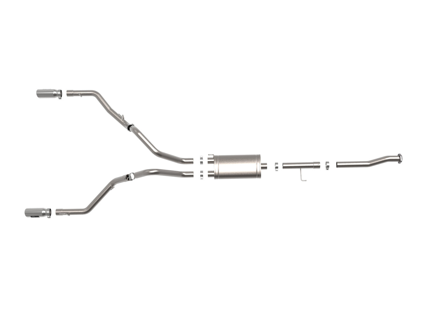 Vulcan Series 3 Inch 304 Stainless Steel Cat-Back Exhaust System w/ Tip Ford F-150 15-20 V8-5.0L aFe Power