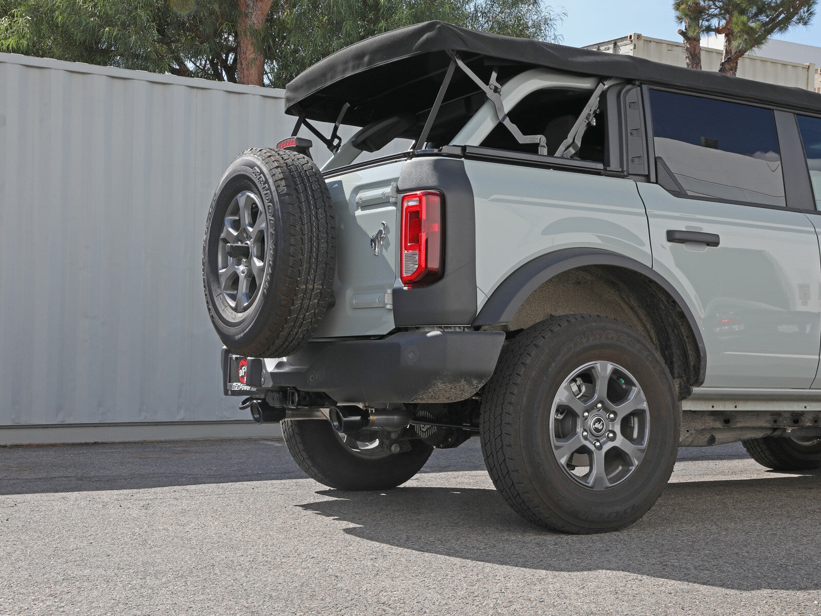 Vulcan Series 3 Inch to 2-1/2 Inch Stainless Steel Cat-Back Exhaust System Ford Bronco 21-26 L4-2.3L (t)/V6-2.7L (tt) aFe Power