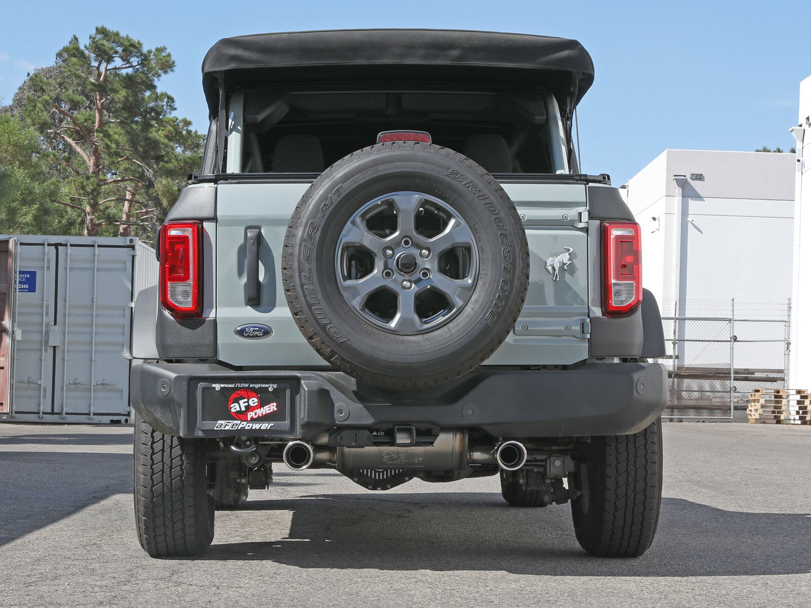 Vulcan Series 3 Inch to 2-1/2 Inch Stainless Steel Cat-Back Exhaust System Ford Bronco 21-26 L4-2.3L (t)/V6-2.7L (tt) aFe Power
