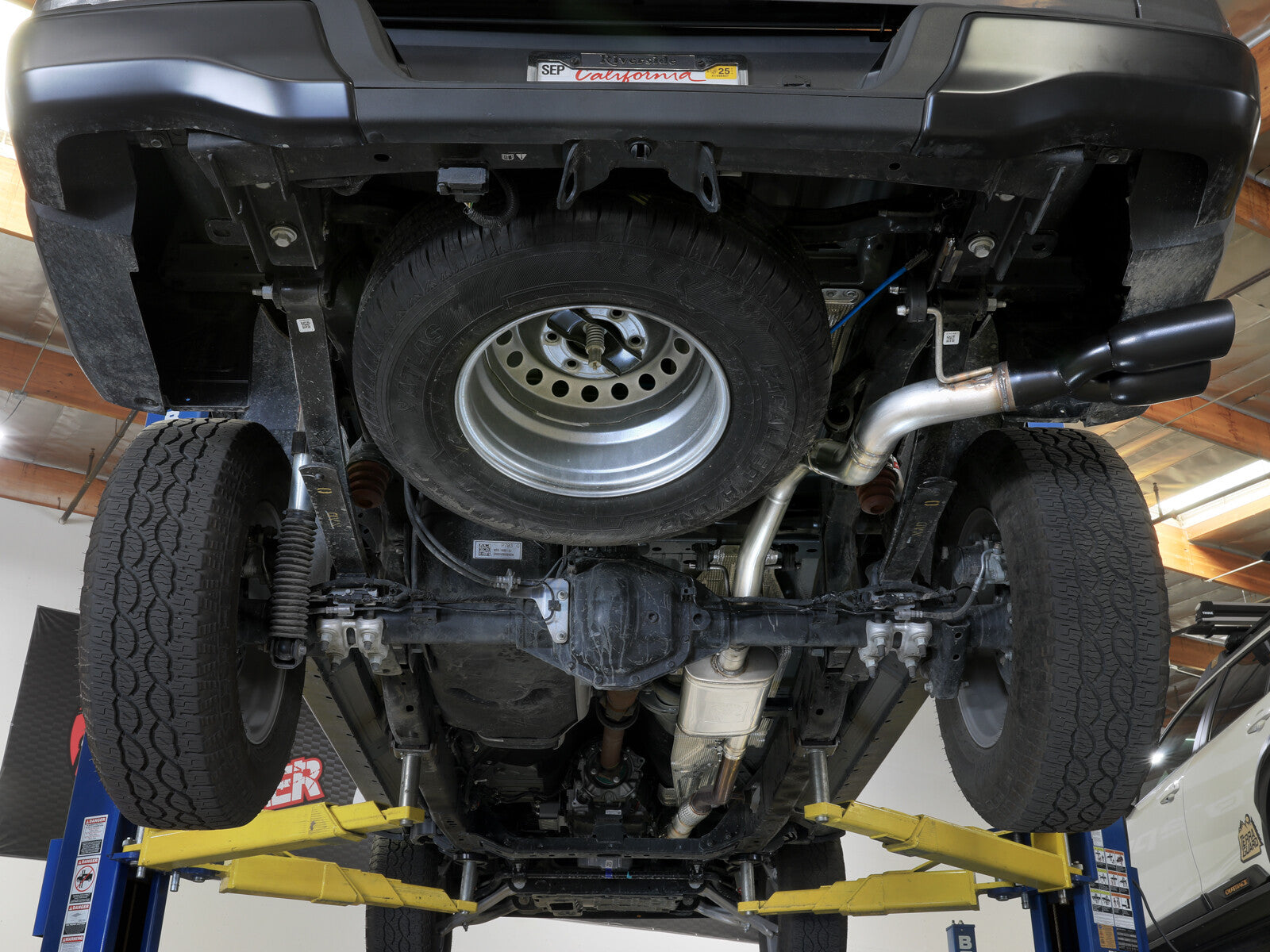 Vulcan Series 2-1/2 Inch to 3 Inch Stainless Steel Cat-Back Exhaust System Ford Ranger 24-26 L4-2.3L (t) aFe Power