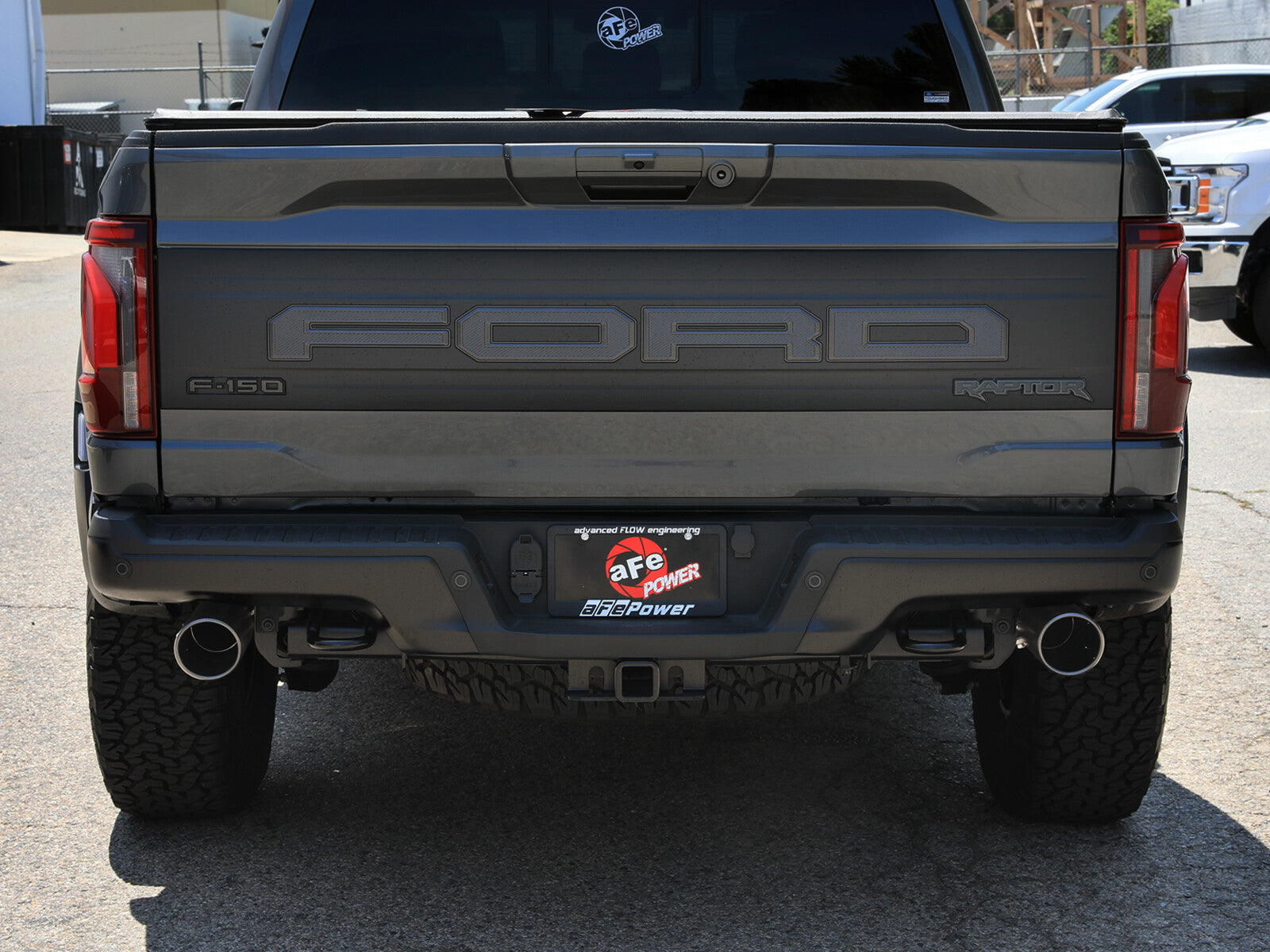 Vulcan Series 3 Inch to 3-1/2 Inch Stainless Steel Cat-Back Exhaust System Ford F-150 Raptor/ Raptor R 21-26 V6/V8 aFe Power