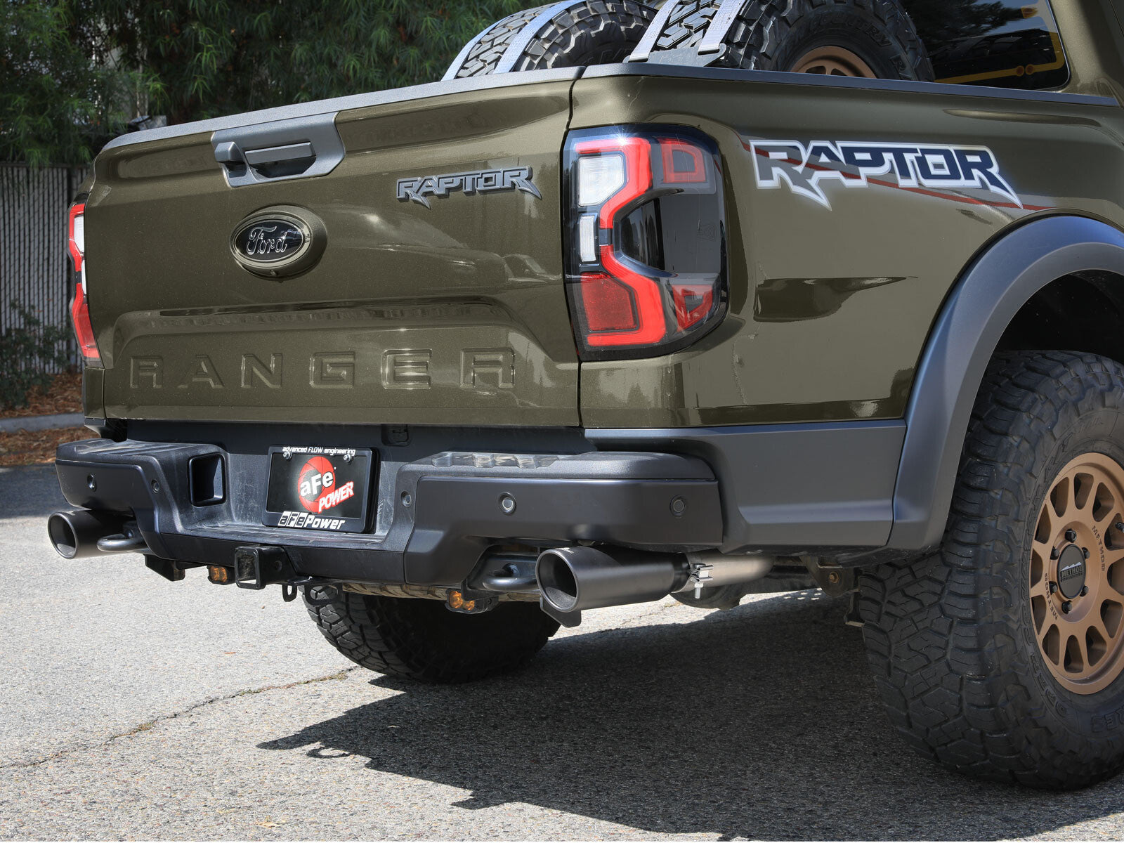 Vulcan Series 3 Inch 304 Stainless Steel Cat-Back Exhaust System w/ Tip Ford Ranger Raptor 24-26 V6-3.0L (tt) aFe Power